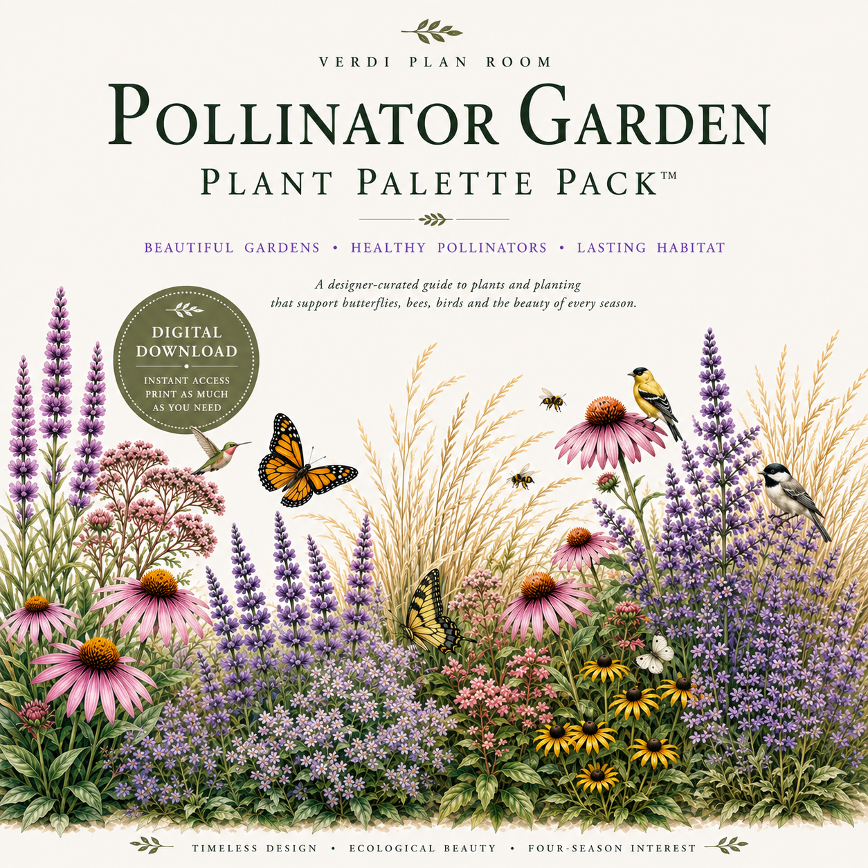 Pollinator Garden Plant Palette Pack™