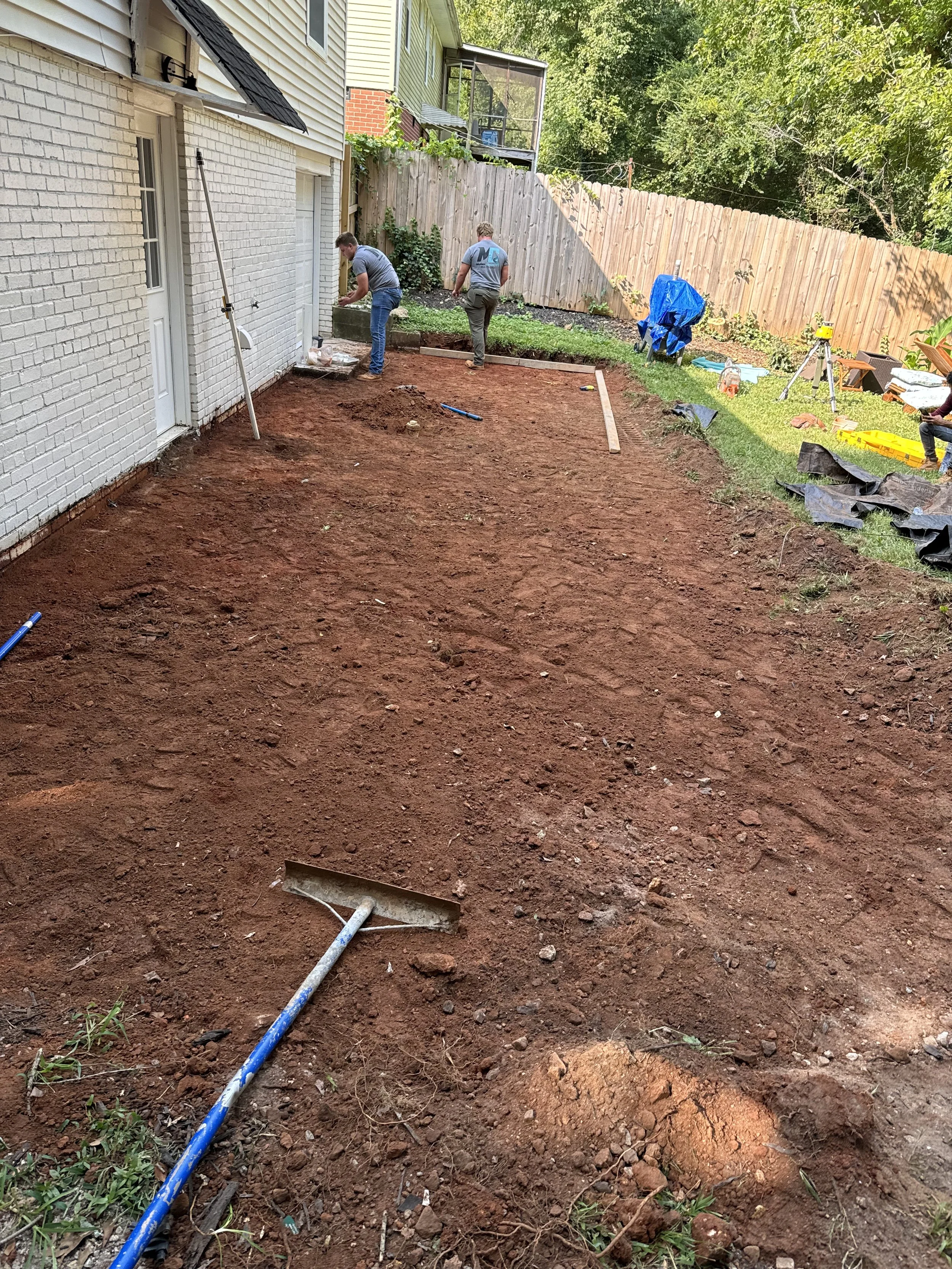 Concrete Prep For Driveway In Landrum SC