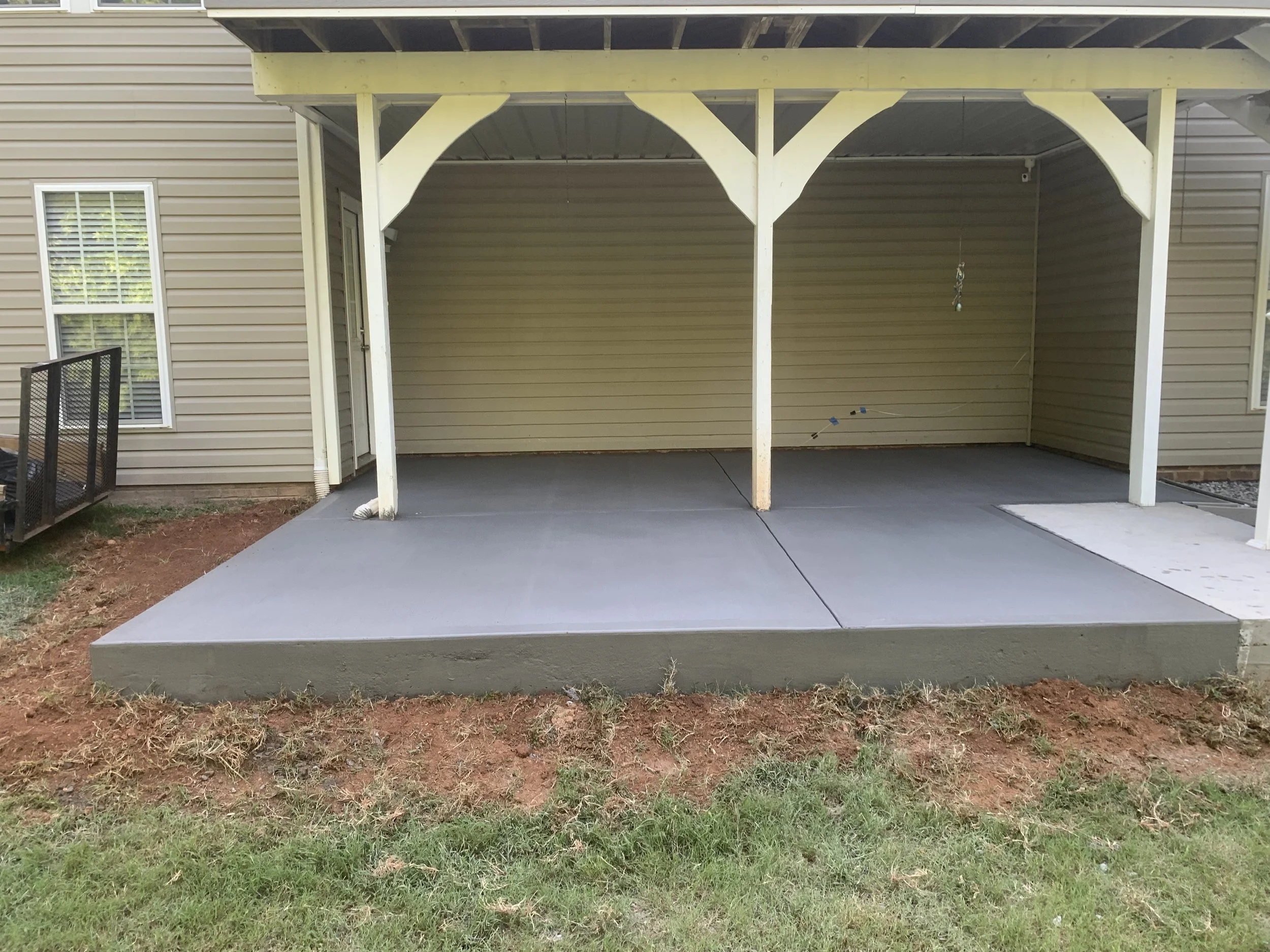 Concrete Patio Extension in Five Forks Sc