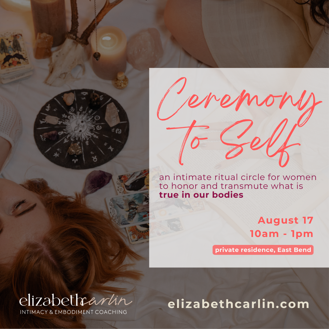 Step Into Your Power: Ceremony to Self Ritual