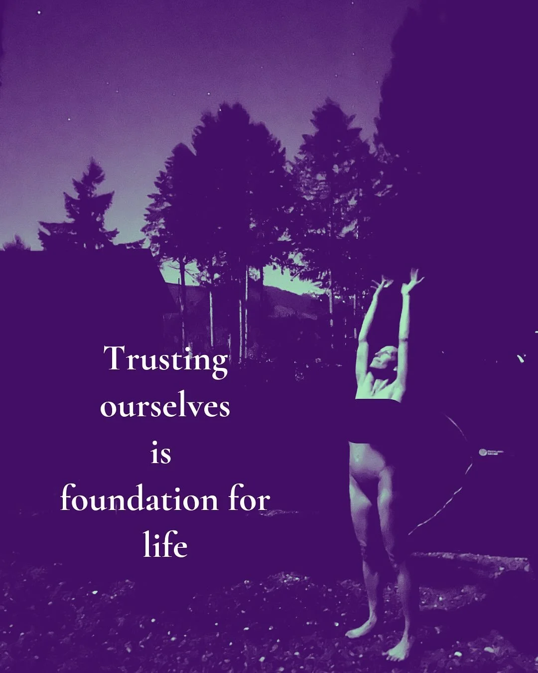 Self-trust isn&rsquo;t a mindset. It&rsquo;s a body experience.

It lives in the soft signals of the heart, the gut, the subtle yes and no that arise organically, without urgency or chatter. 

Many of us learned early on to override those signals &md