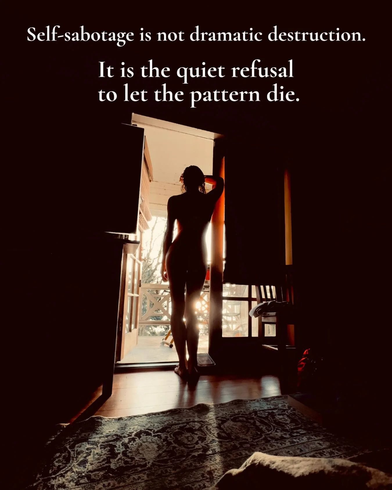 When protection becomes identity, intimacy can feel like death to the nervous system.

I wrote about the mechanism behind self-sabotage in relationship.
Full piece on Substack.

#nervoussystemhealing #attachment #Secure-functioning #securelove #patte