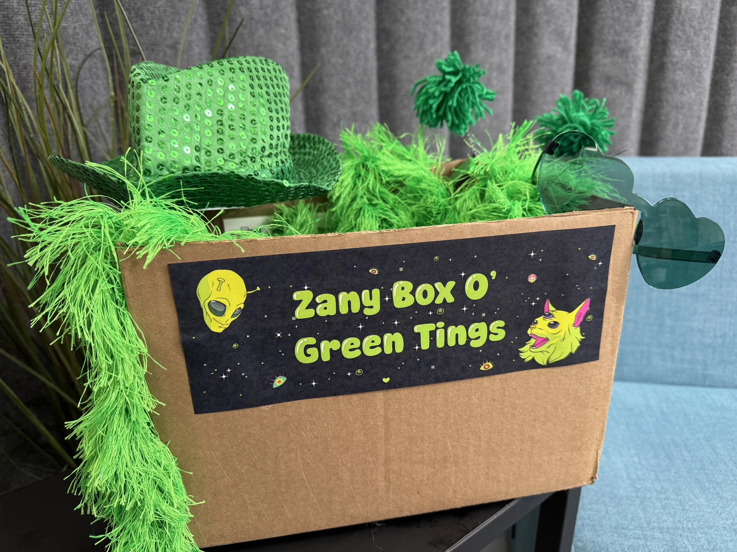 Box ‘O Green Tings