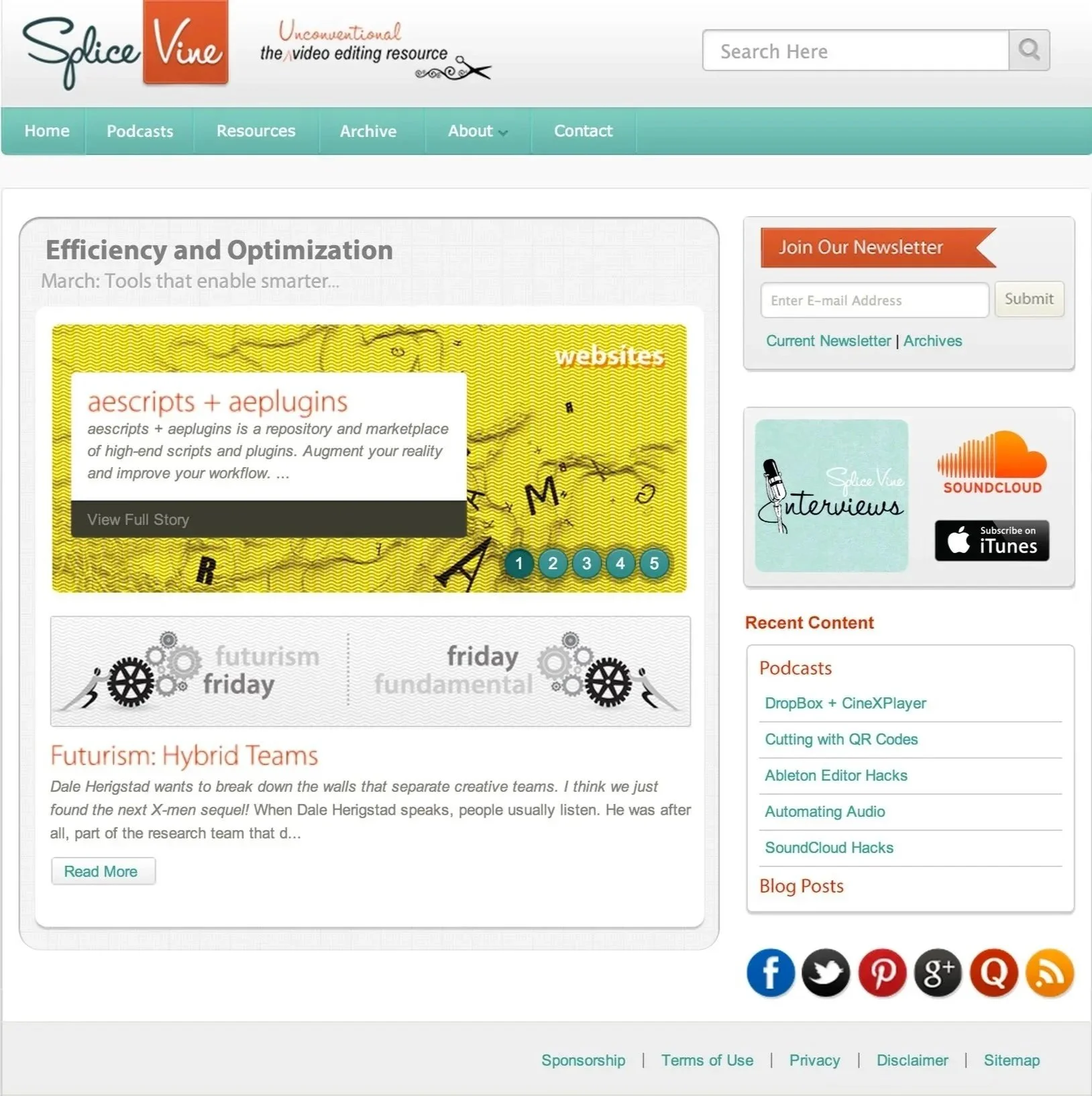 Splice Vine website