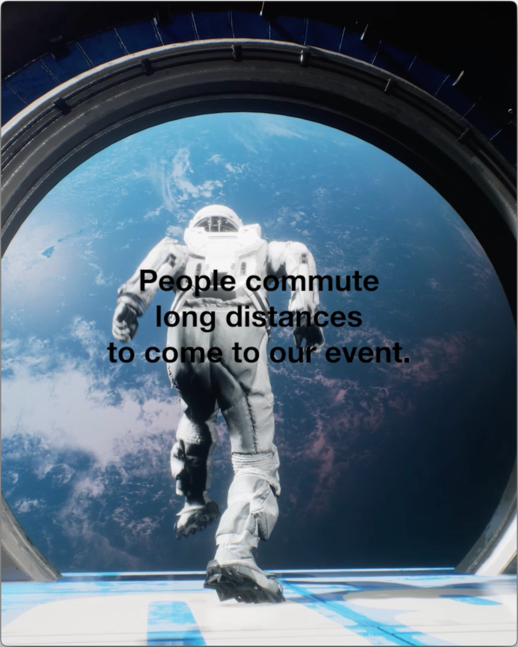 SOCIAL: Astronaut Commute