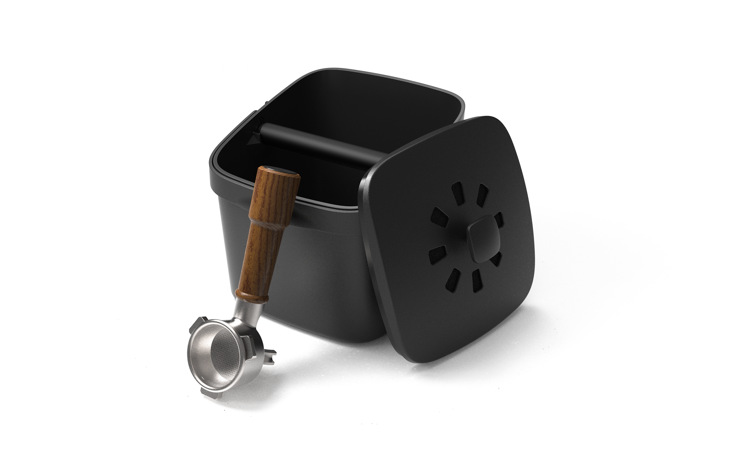 Composting Coffee Knock Box