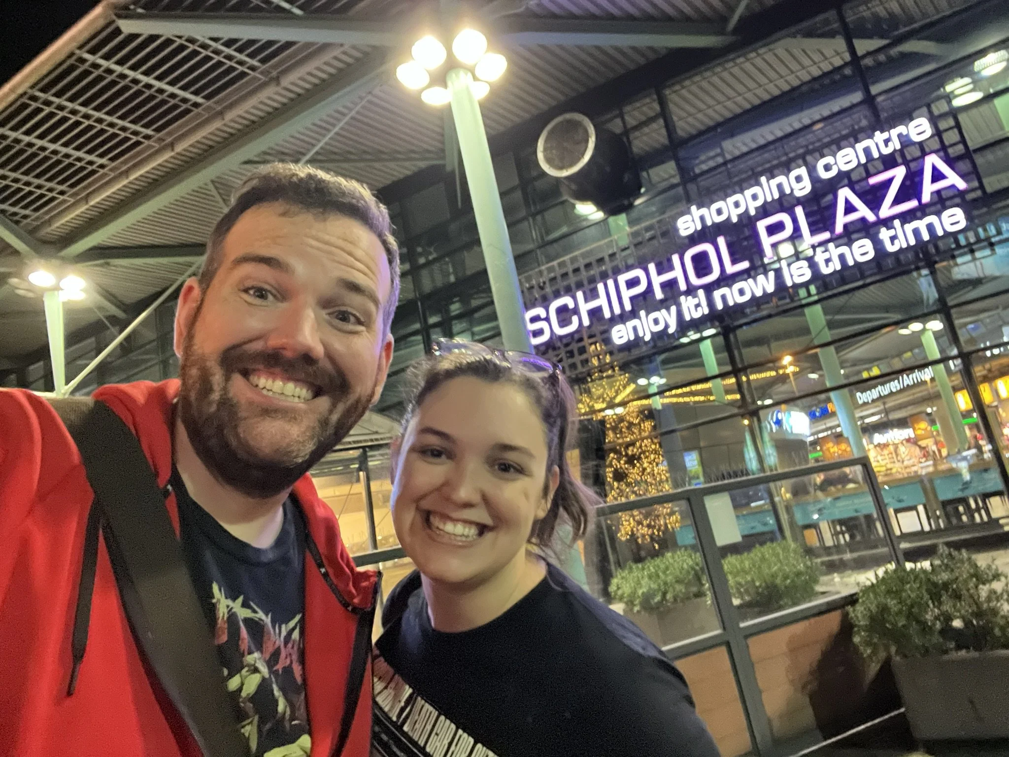 Arriving in Amsterdam