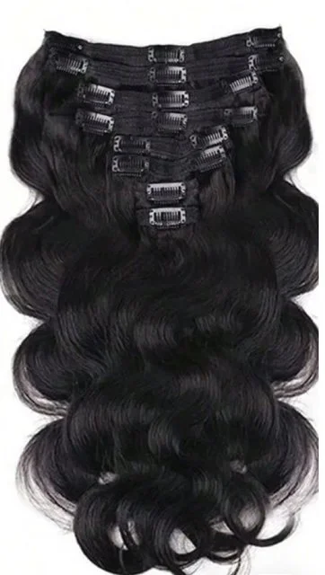 Weft Hair Extensions Clip-Ins 100% Raw Vietnamese Body Wave