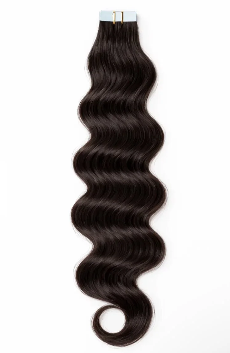 Weft Hair Extensions Tape-In 100% Raw Vietnamese Loose Wave