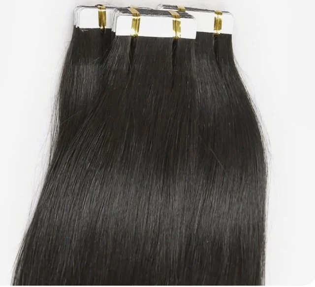 Weft Hair Tape-In Extensions 100% Raw Vietnamese Straight