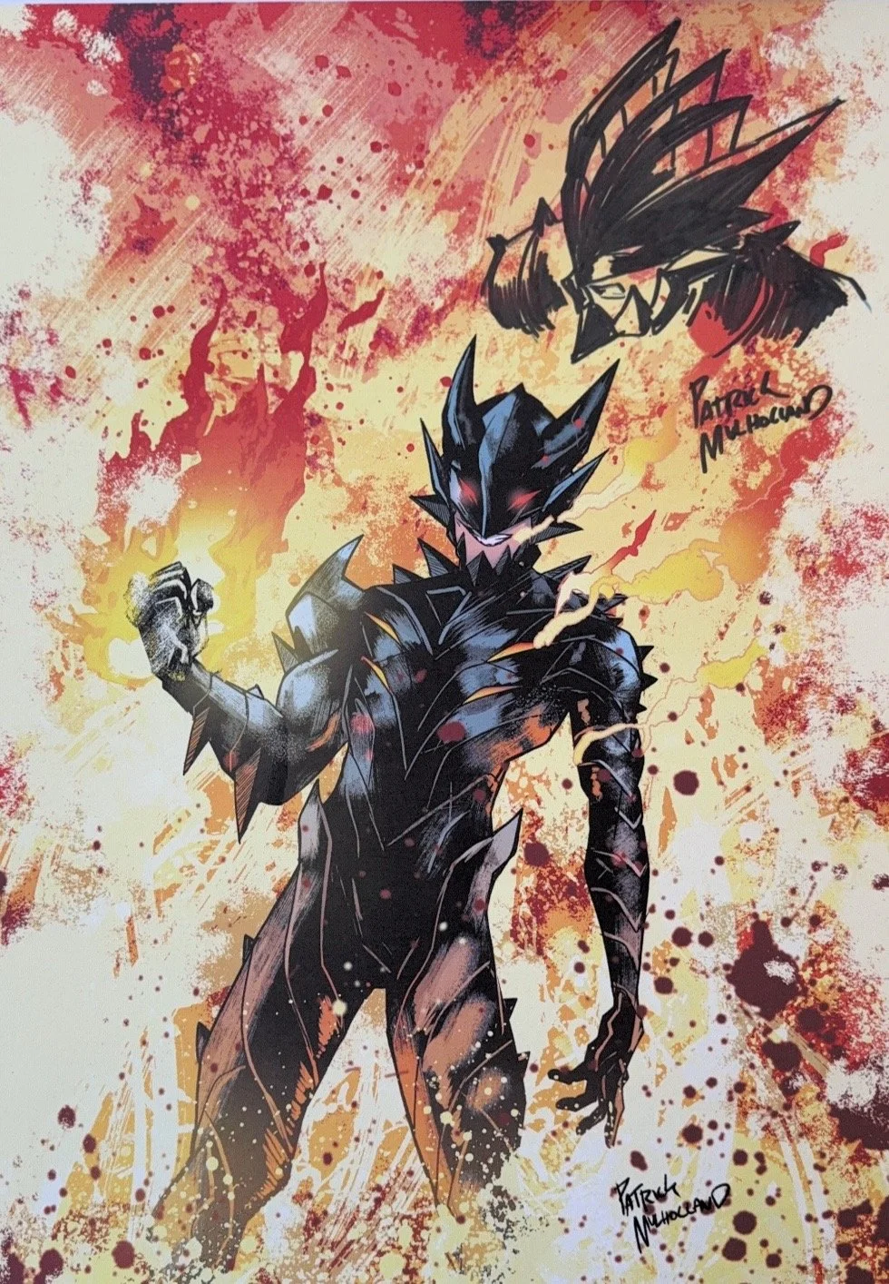Fireborn #1 – Signed & Remarked Print