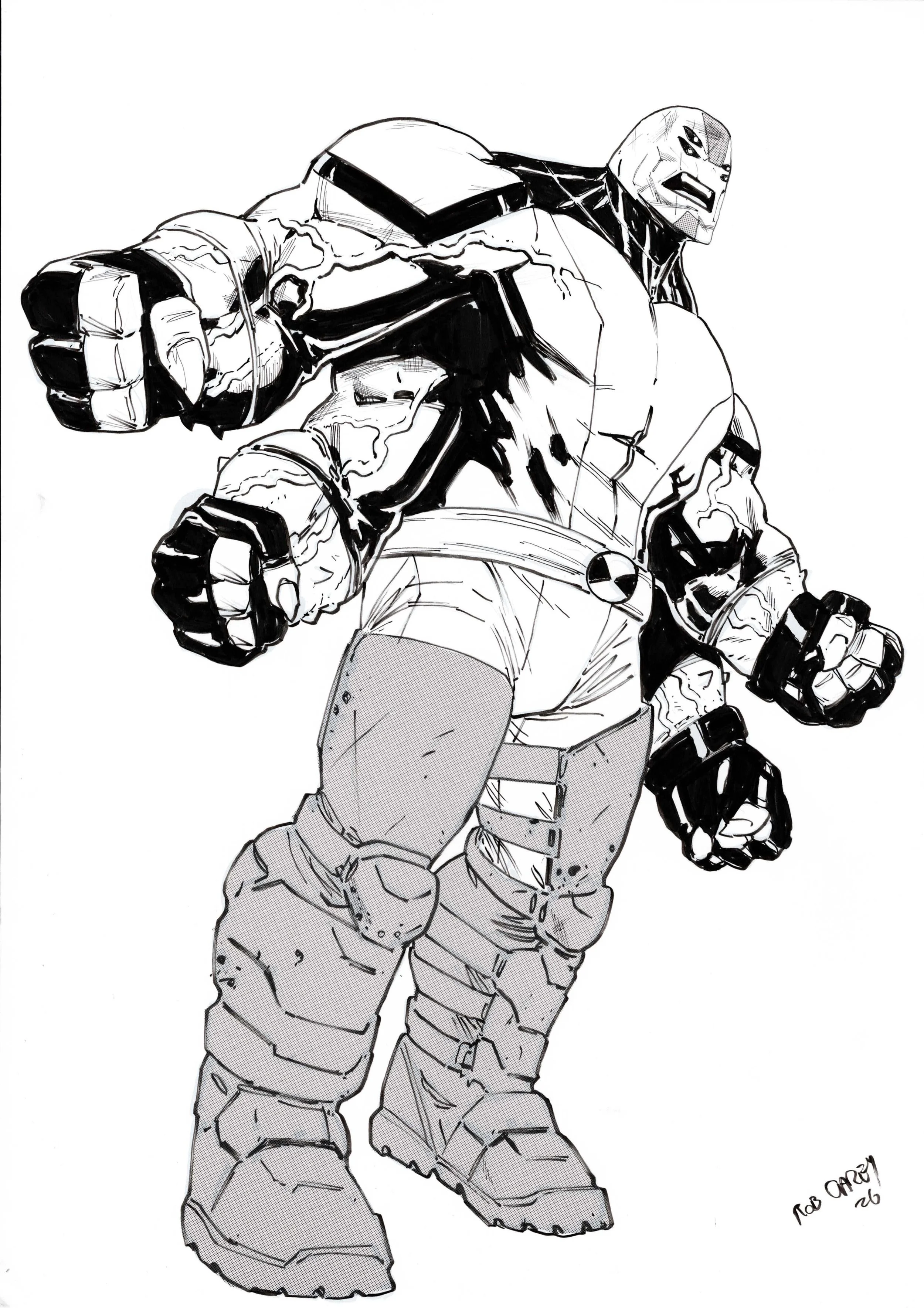 Ben 10 2nd printing cover RECREATION by Robert Carey
