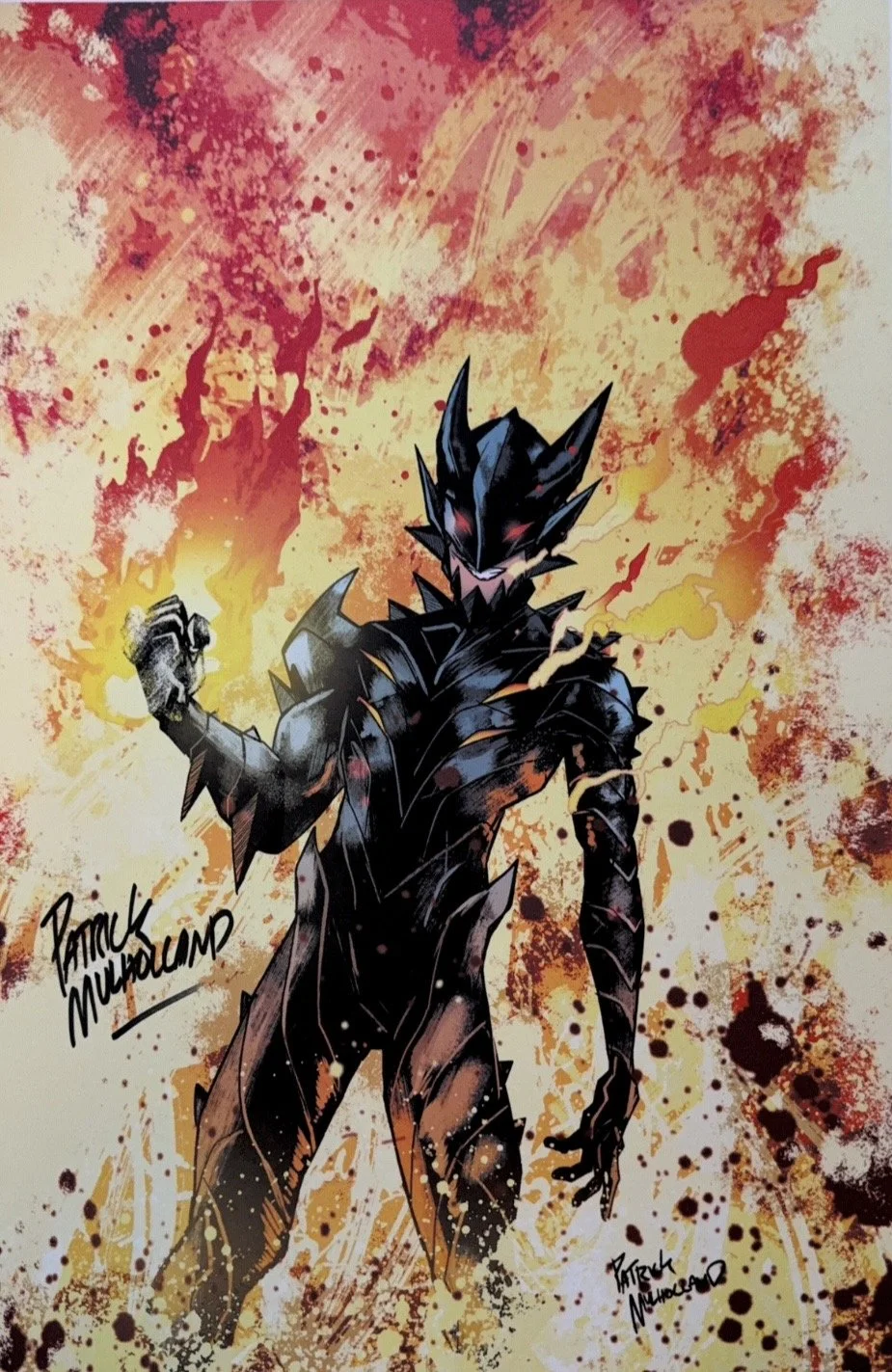 Fireborn #1 Signed Cover Print