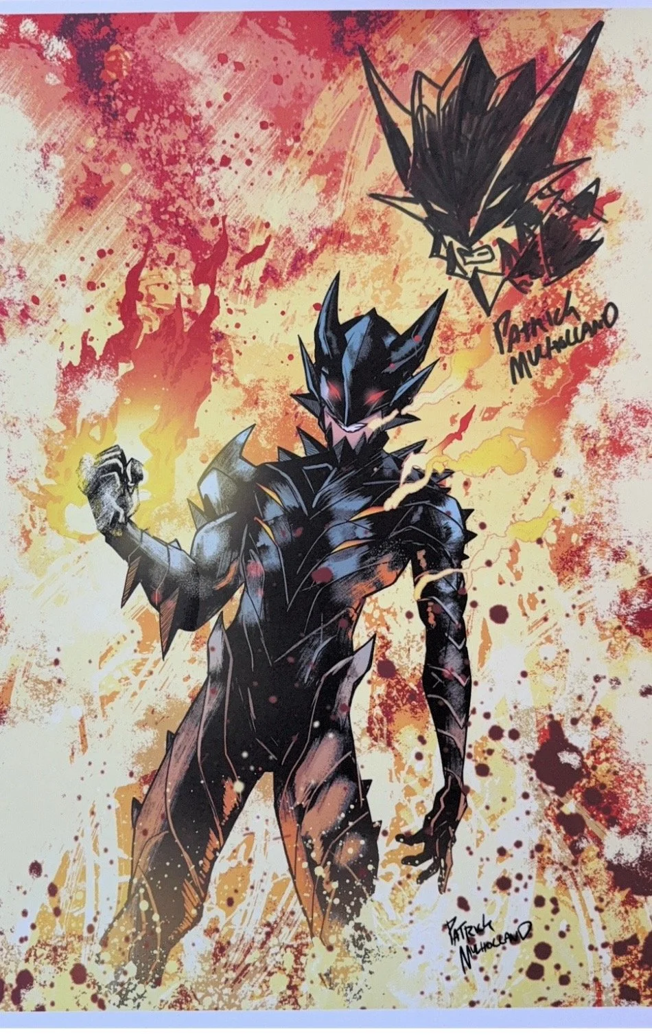 Fireborn #1 – Signed & Remarked Print