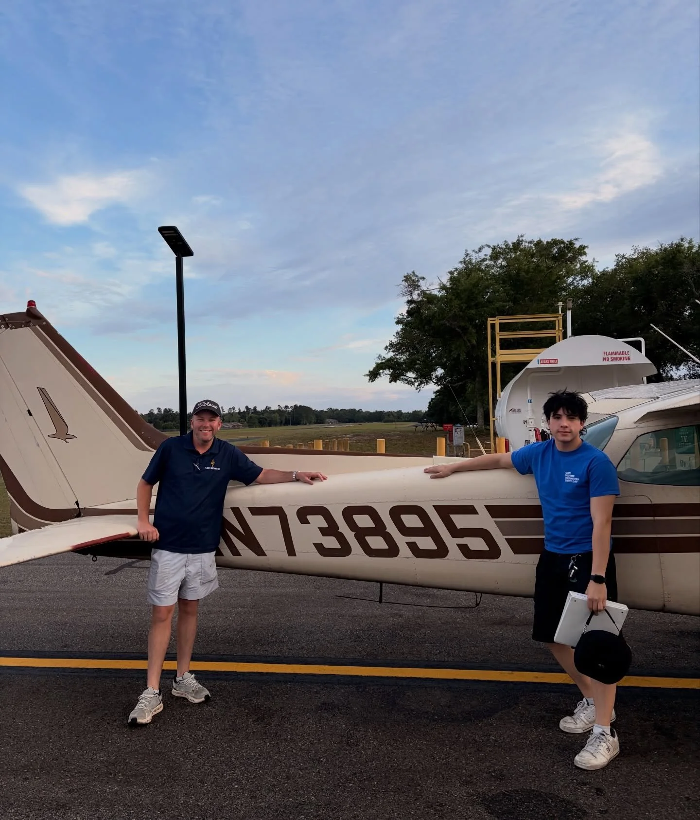 Congratulations Leo on your first solo!! 

CFI: Cam Klinger