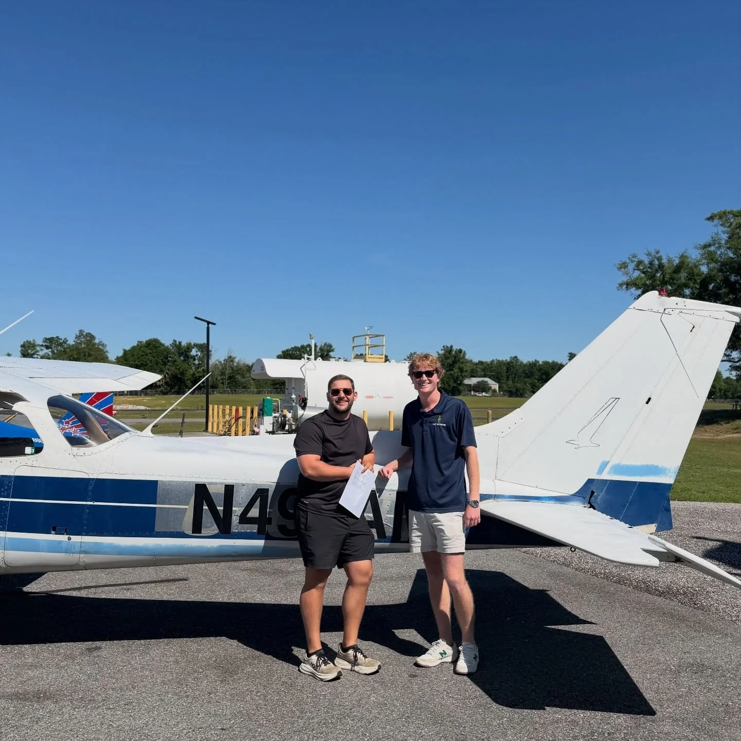 Congrats Josef on passing your private pilot checkride! Onto IFR!! 

CFI: Colton Smith