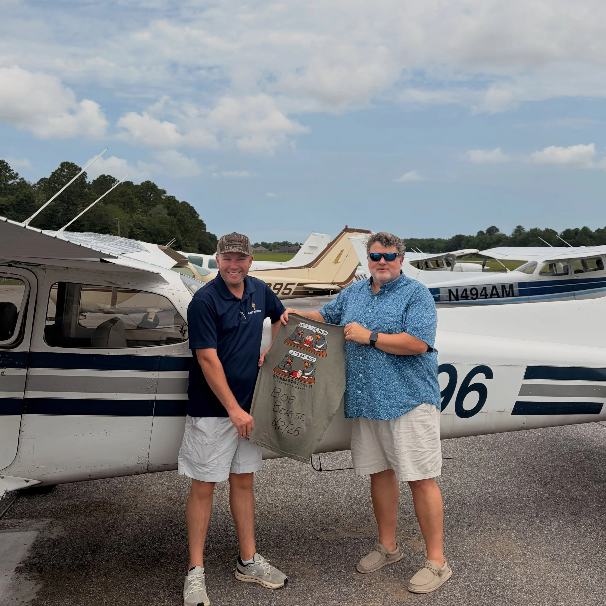 Congratulations Bob on your first solo! 

CFI: Cam Klinger 

#firstsolo #learntofly #aviation #flyairplanes #flylightningaviation