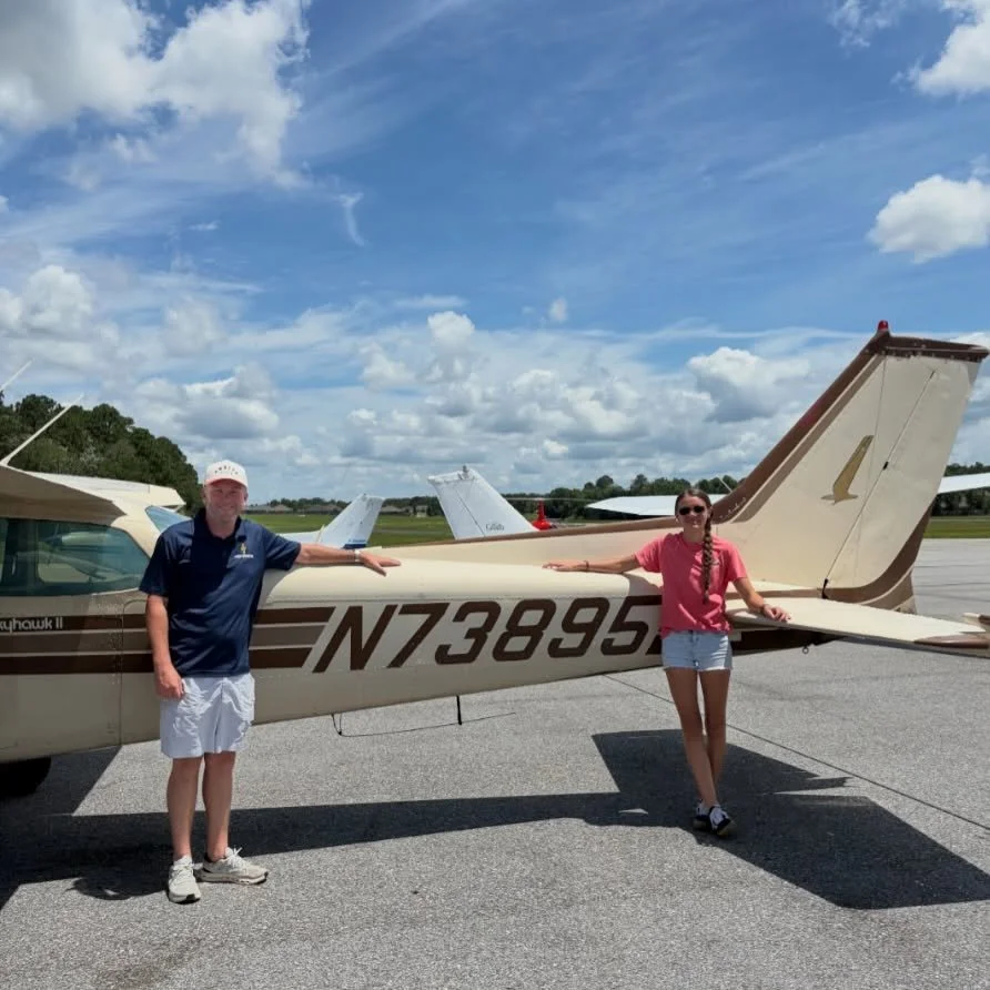 Congratulations Gracie on your first solo! 

CFI: Cam Klinger 

#firstsolo #pilot #flightraining #studentpilot #flylightningaviation