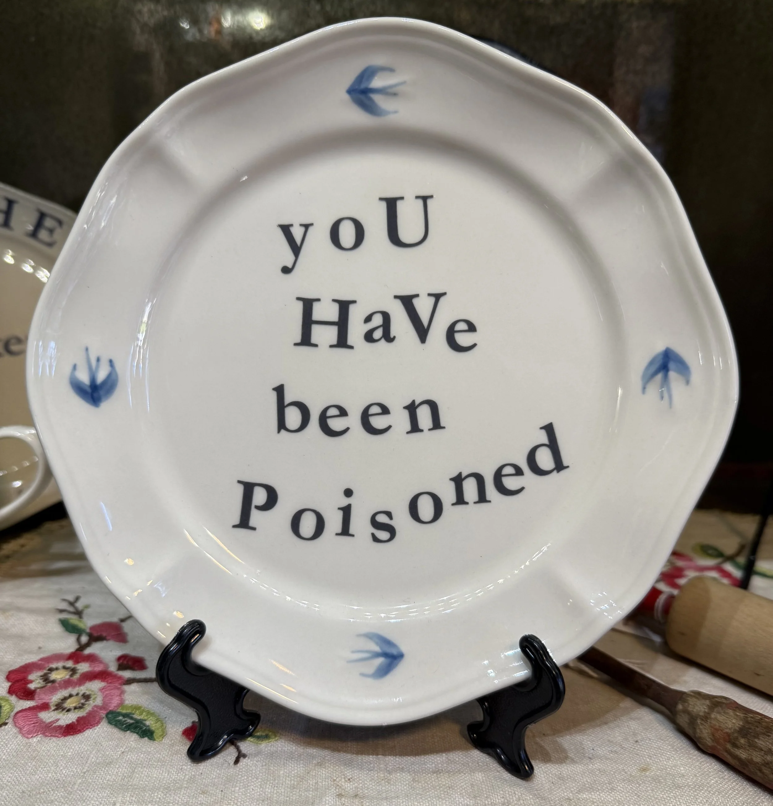 Blue Bird Plates