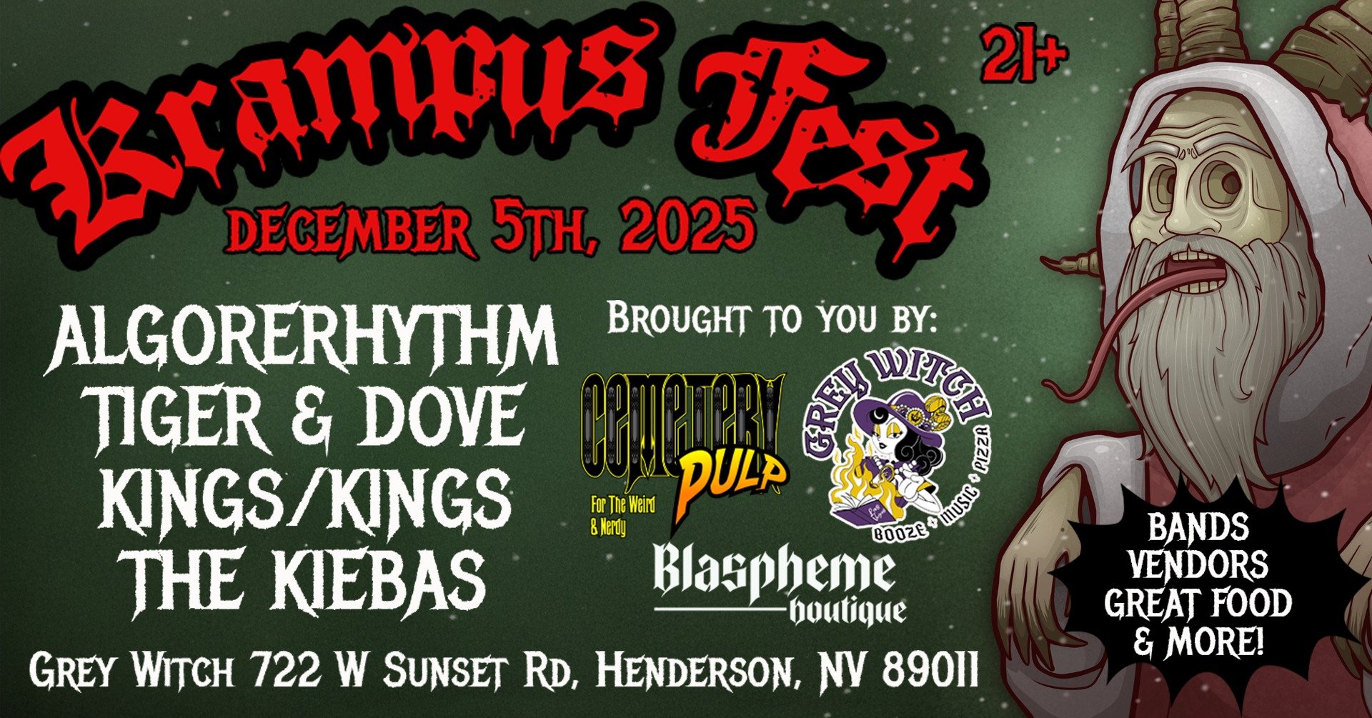 ALGORERHYTHM Live at Krampusfest 2025