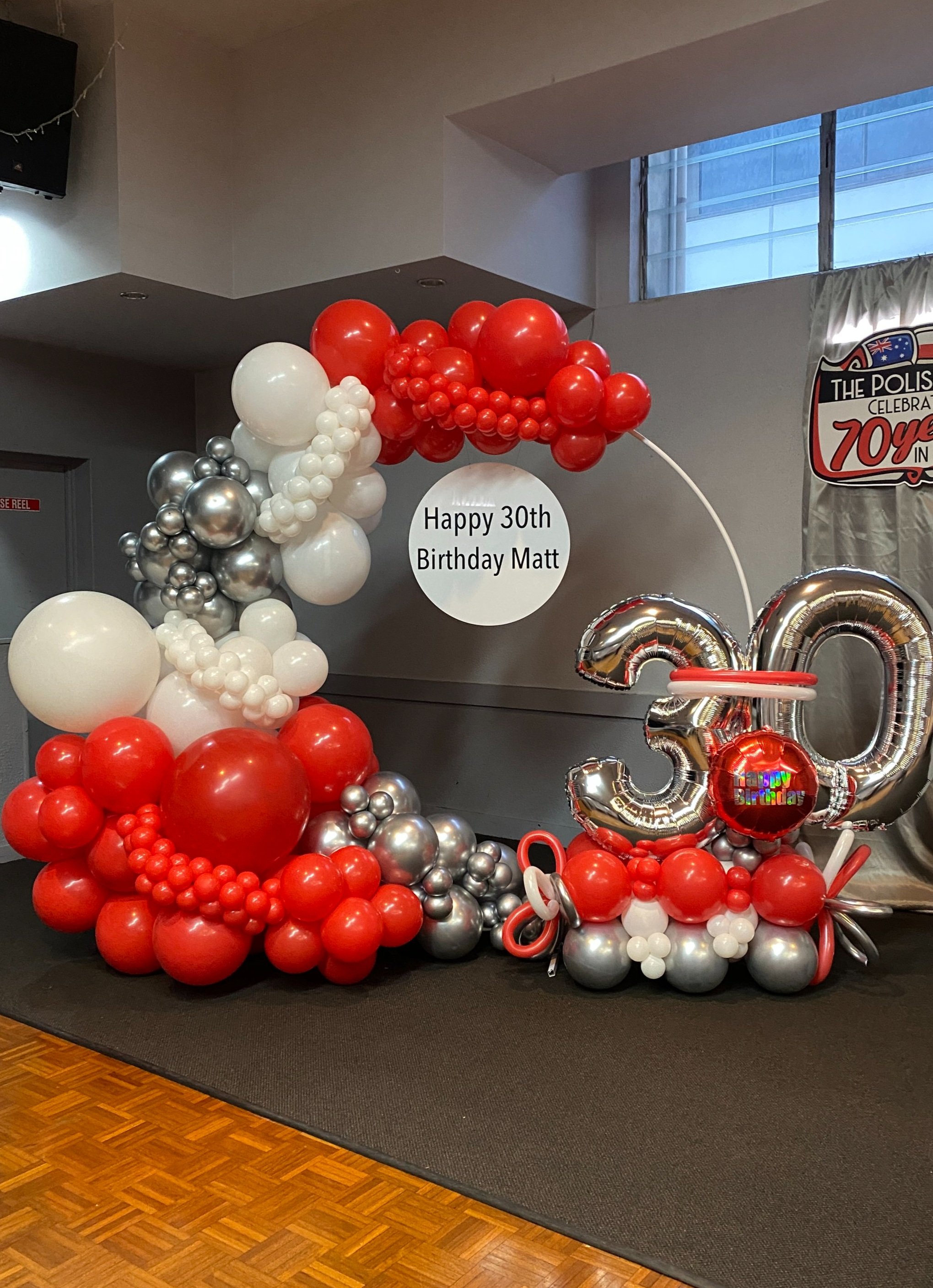 Custom Balloon Centrepieces for Brisbane Celebration