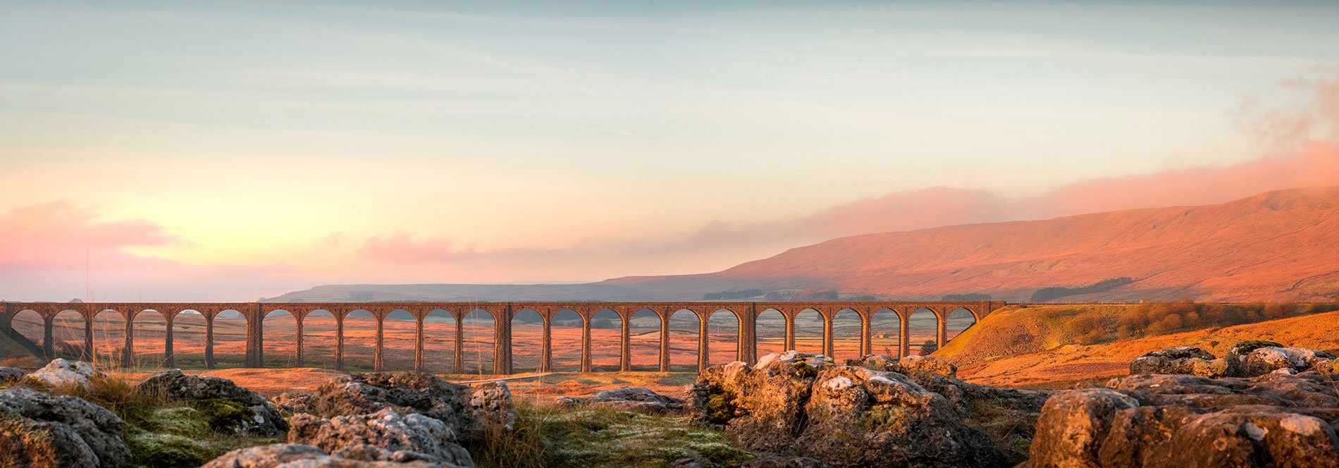 Ribblehead Viaduct Yorkshire Dales 