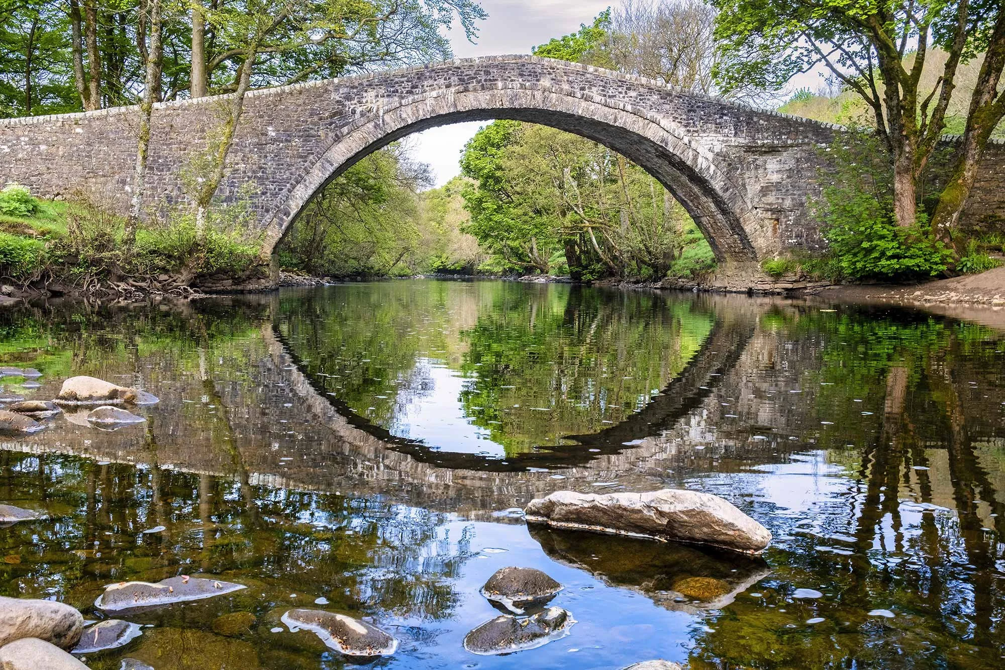 Ivelet Bridge Swaledale image