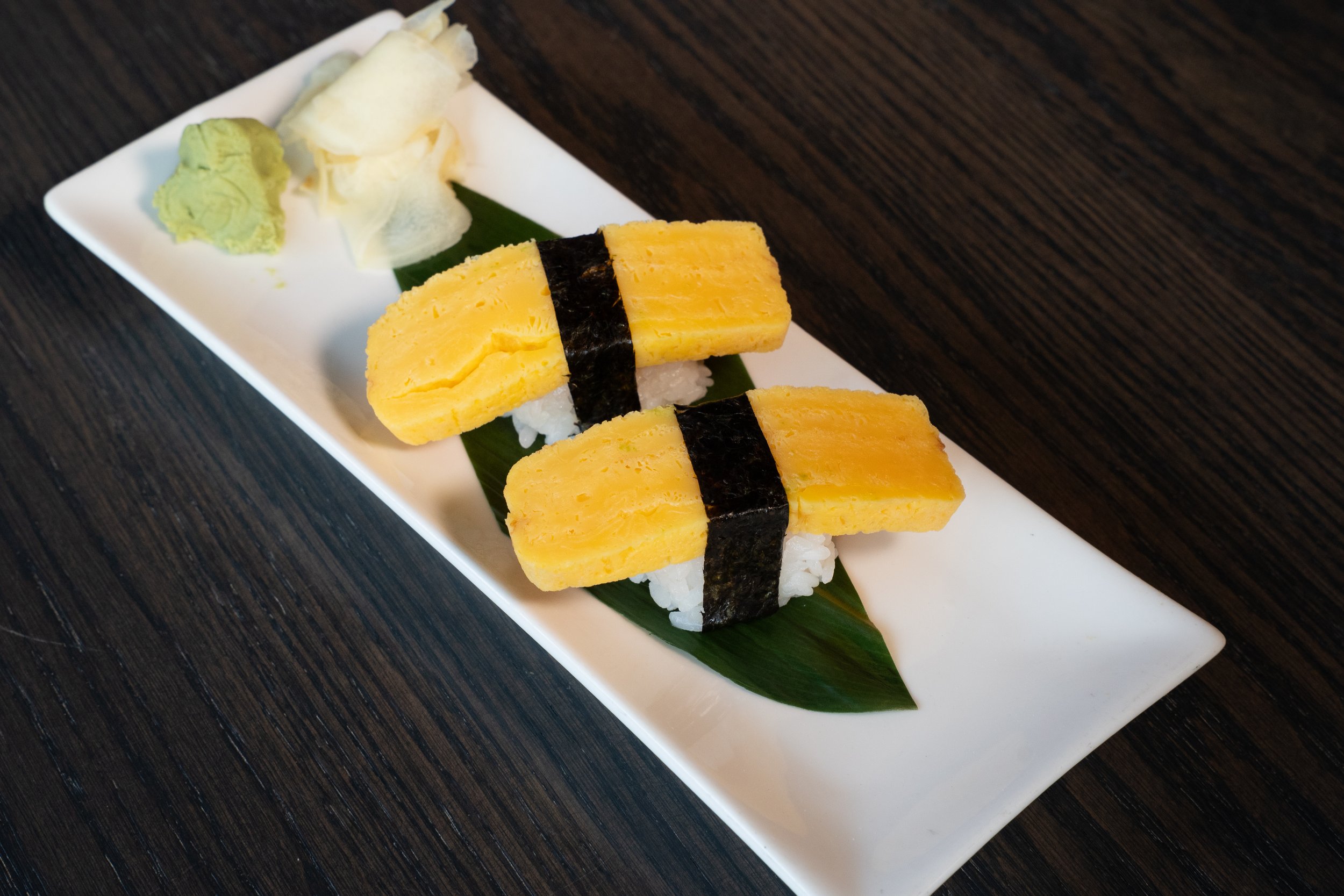 Tamago (Sweet Egg) Nigiri.jpg