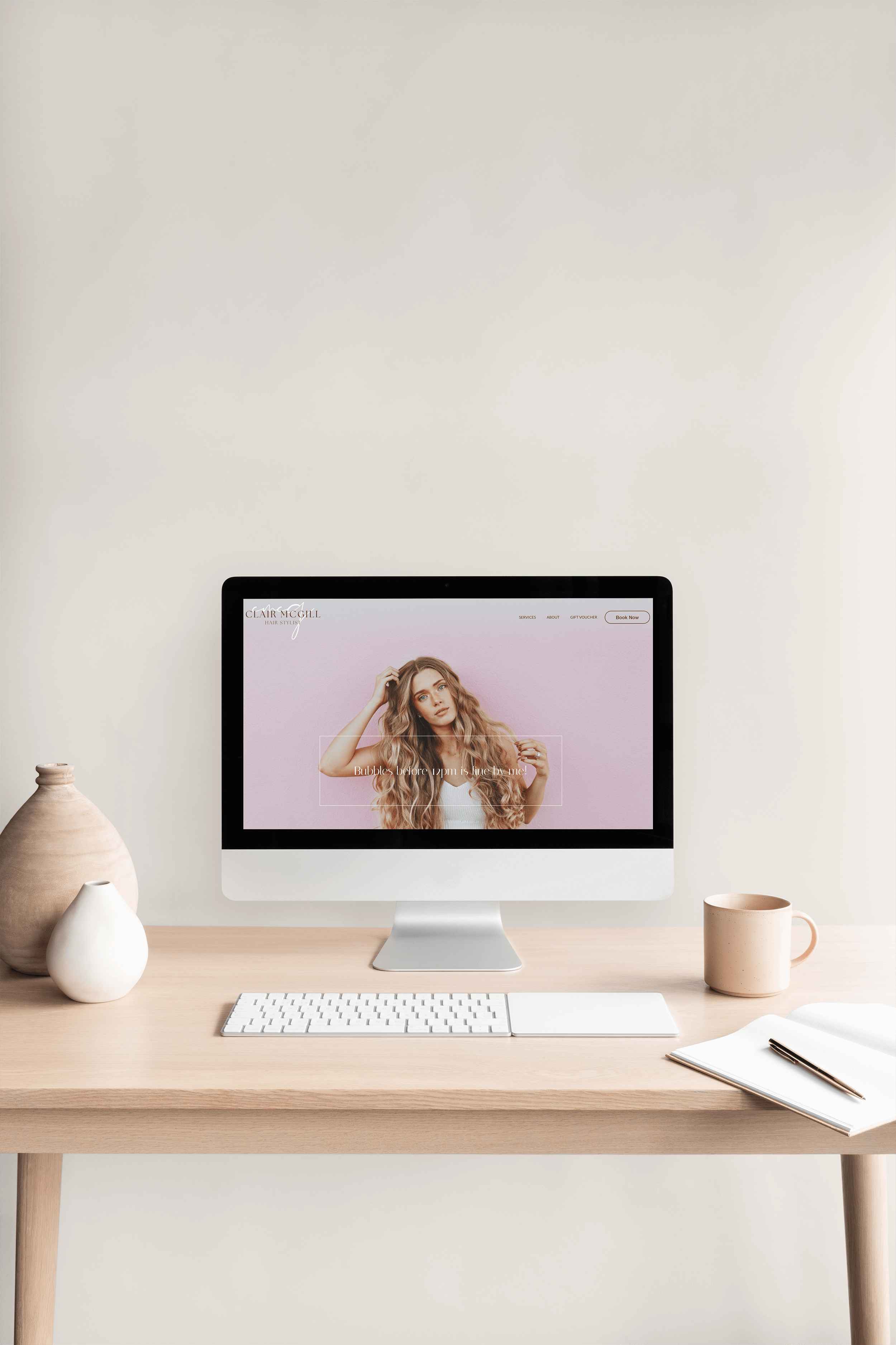 Little Stylings | Clair McGill Hairstylist Website Design.png