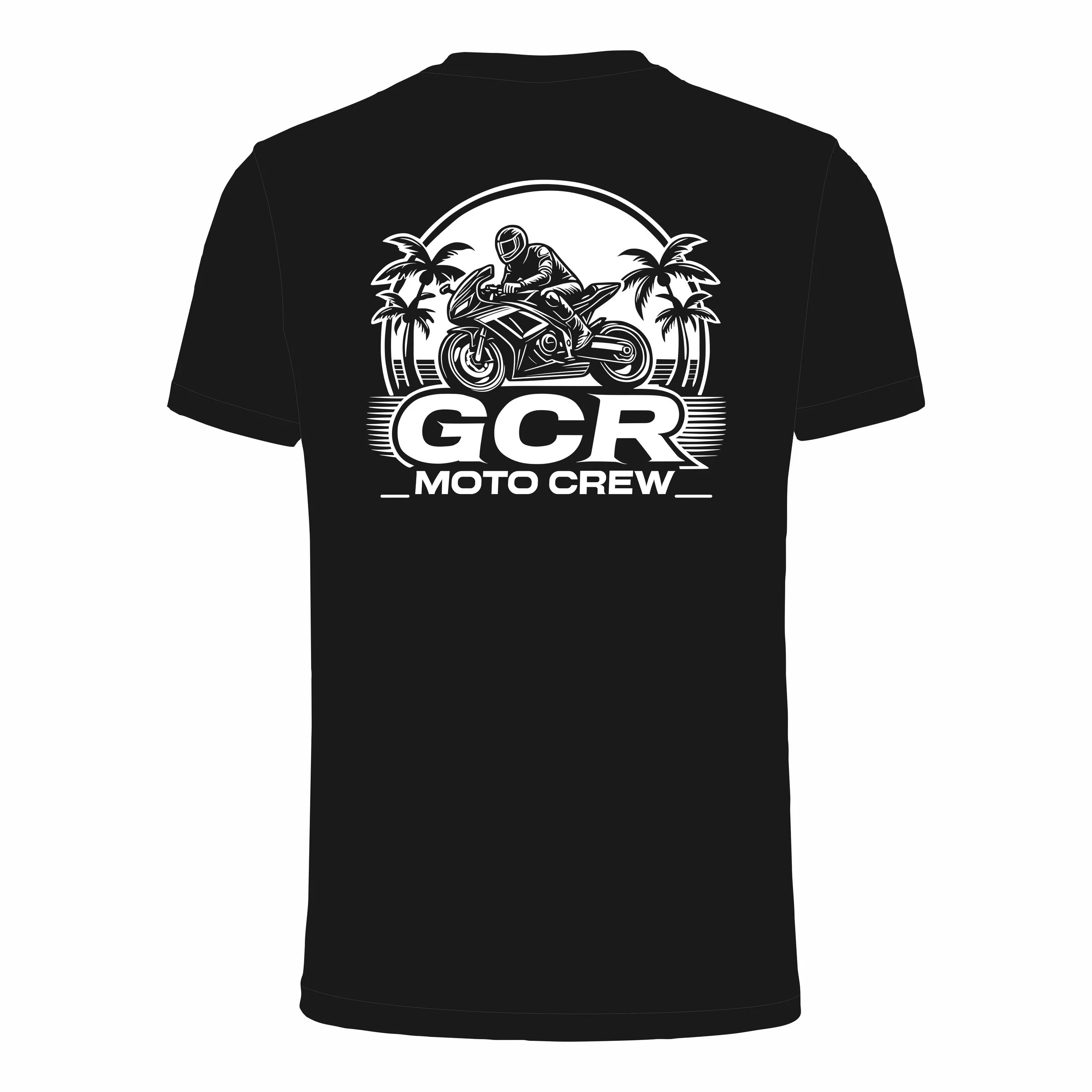 GCR Plain Black T-Shirt