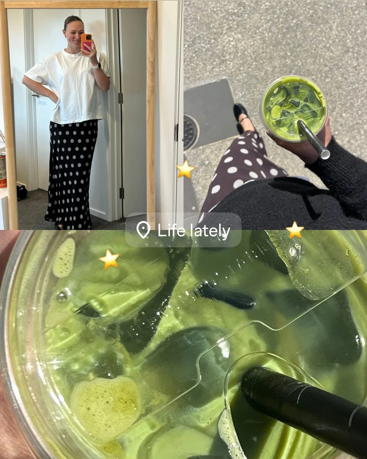 Snippets of life from the last few weeks ⭐️🫶🏼🥘☺️🍵
It’s very nice to be feeling a lot more like myself and I had a lot of fun putting this together 🥰 x
