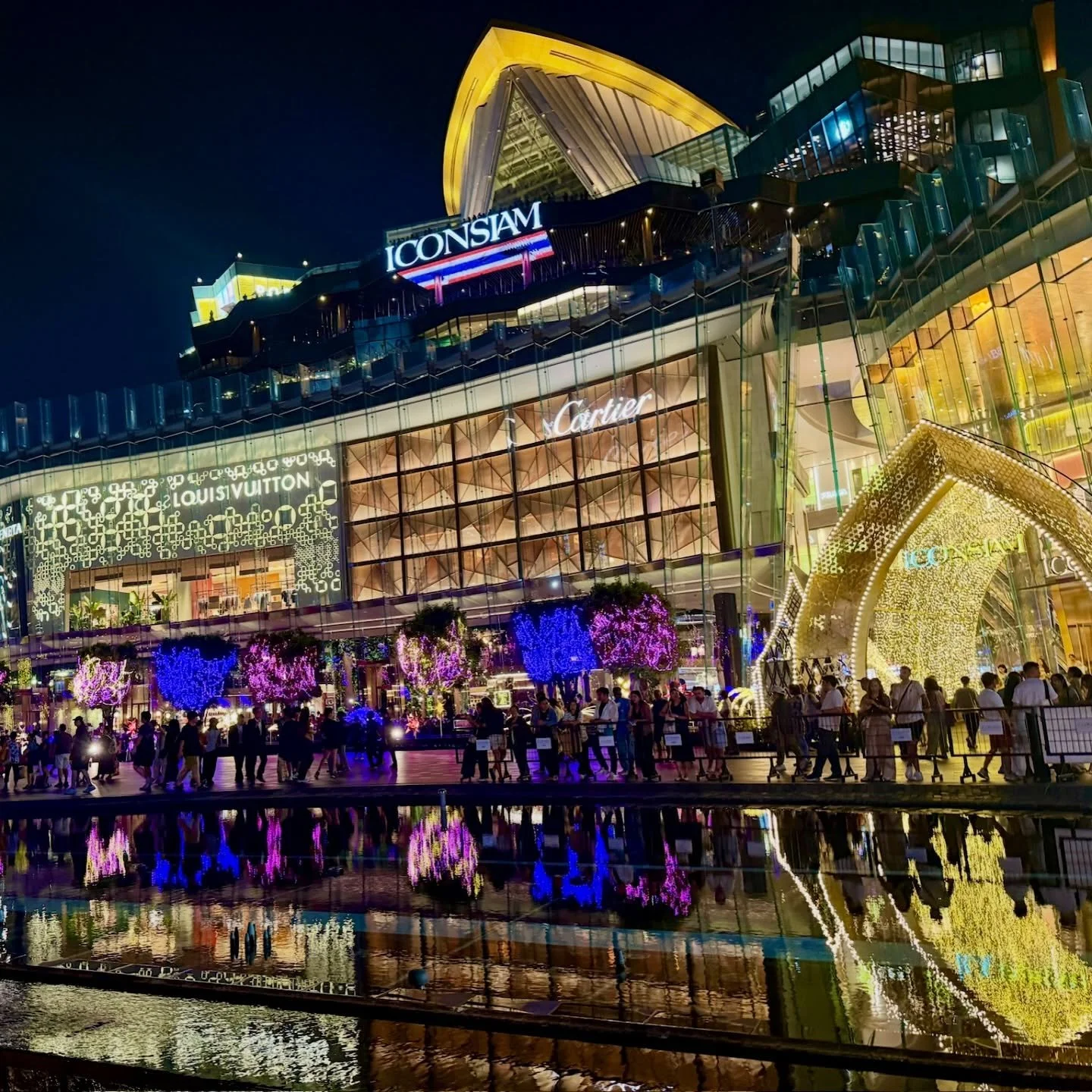 The malls of Bangkok quite impressive. We definitely don&rsquo;t have anything like this back in Canada. ICONSIAM probably stands out as the most spectacular. While we didn&rsquo;t do a ton of shopping. They were a nice break from the heat and had a 