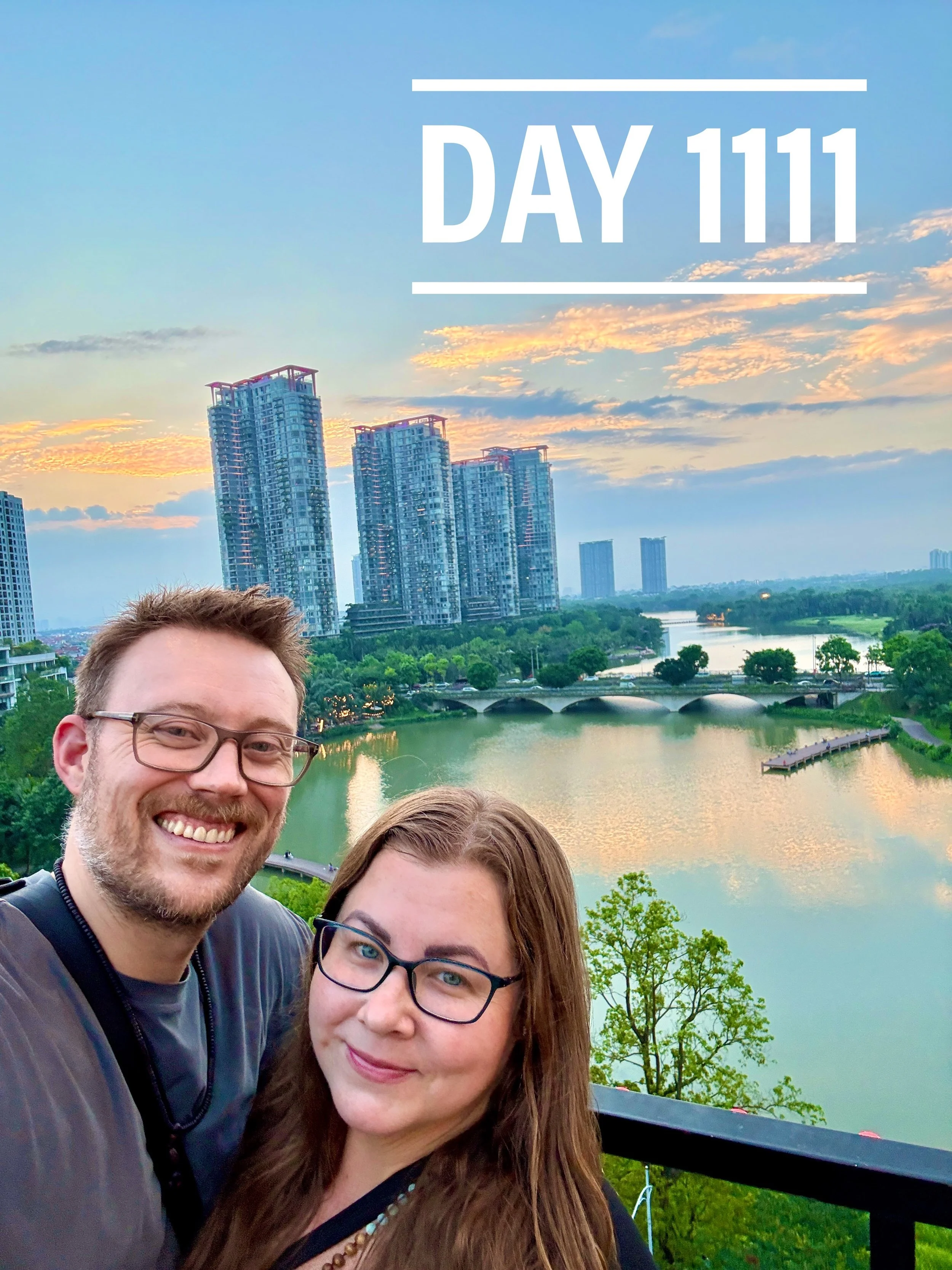 We reached another milestone this month, celebrating 3 years of full time travel. This anniversary comes 6 months into our Southeast Asia route. We had numerous, wonderful celebrations lately with lots of friends and family visiting and feel very for