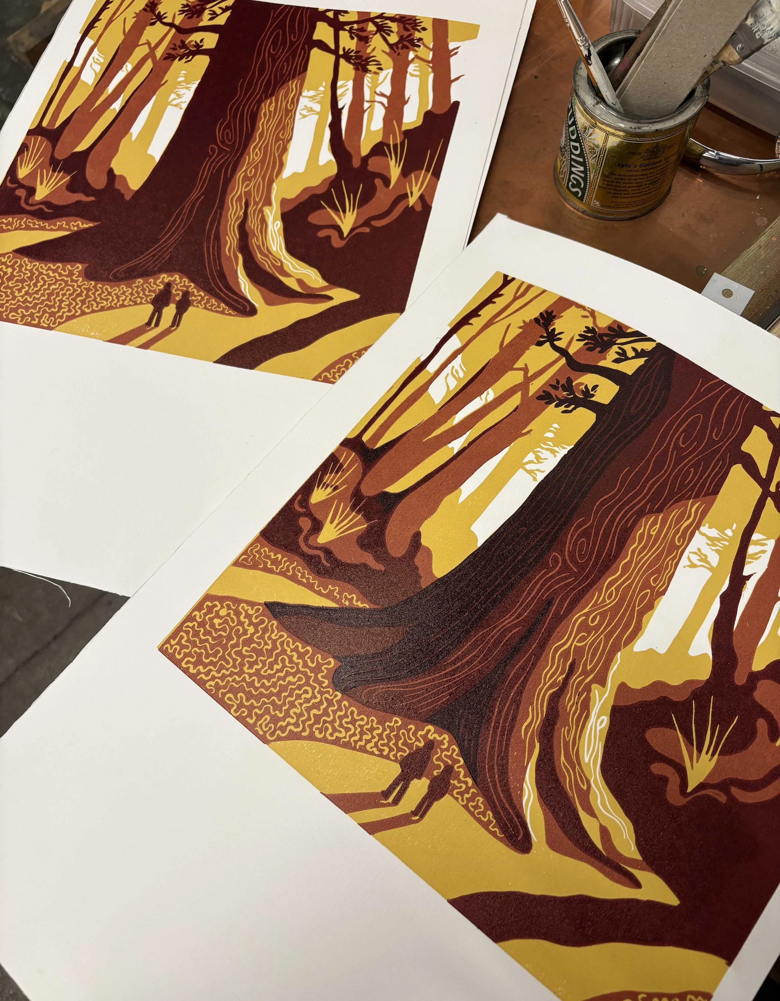 Red Giant - Lino Print - Elizabeth Hall 3.jpg