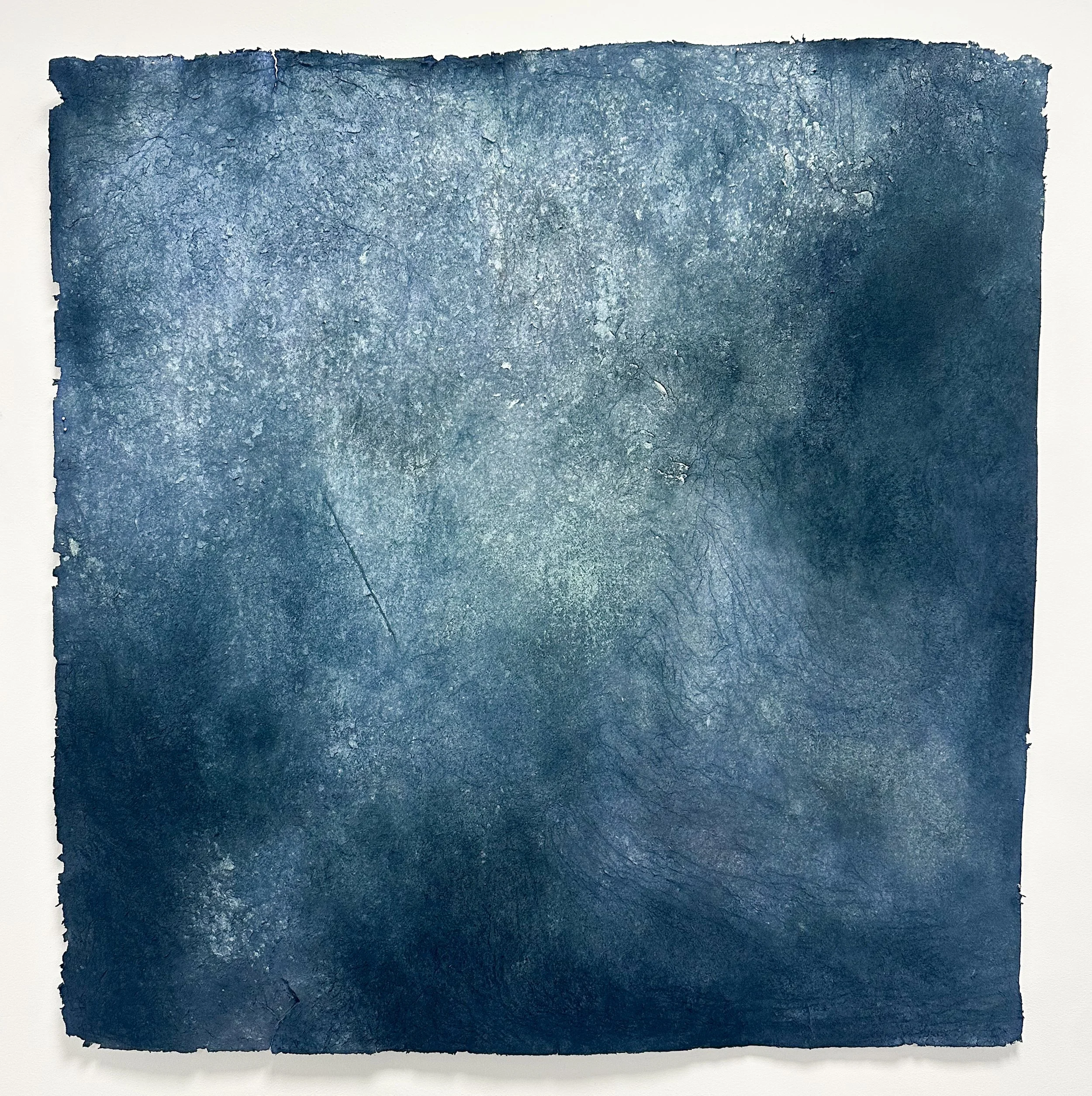 With the encouragement of light, December 2024, 96 x 95 cm
