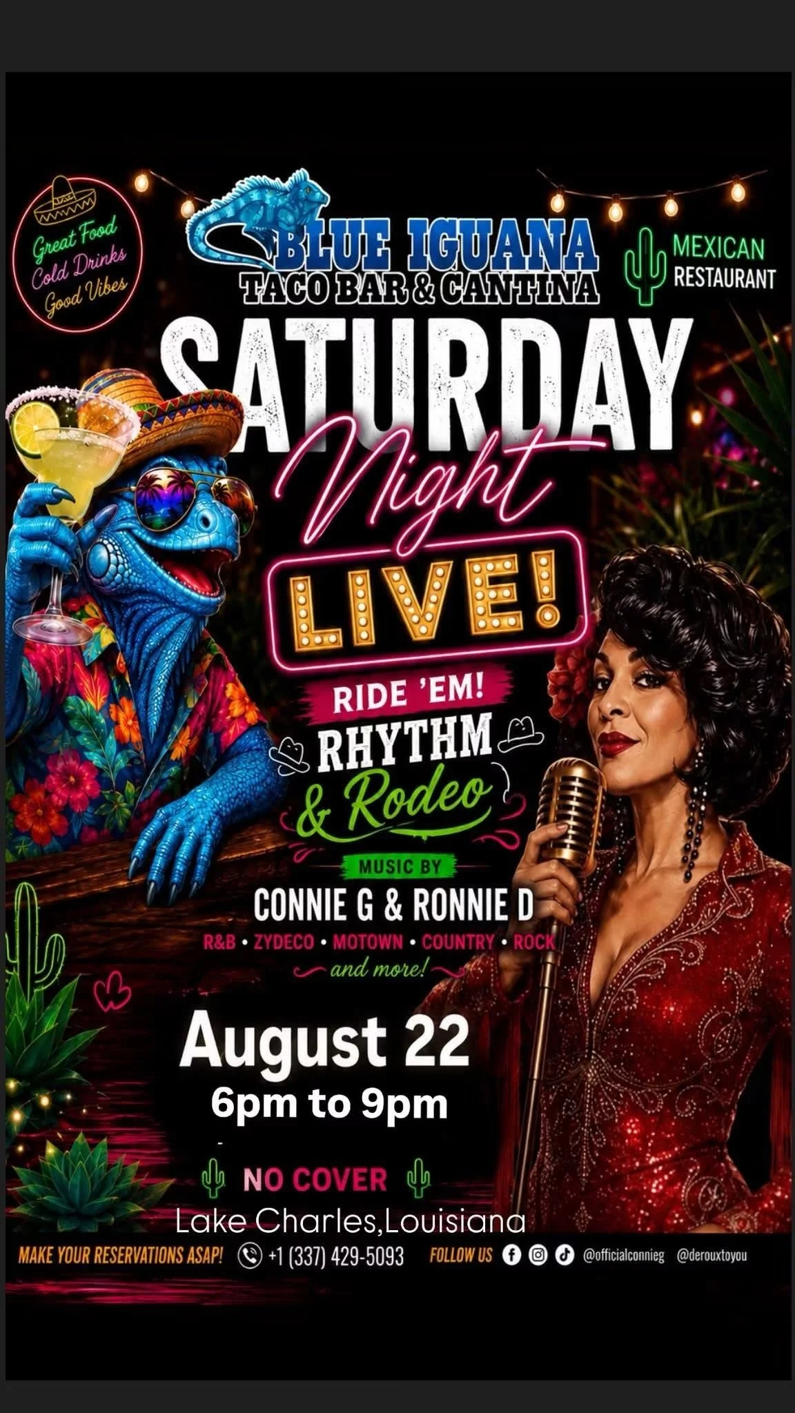 BLUE IGUANA LAKE CHARLES