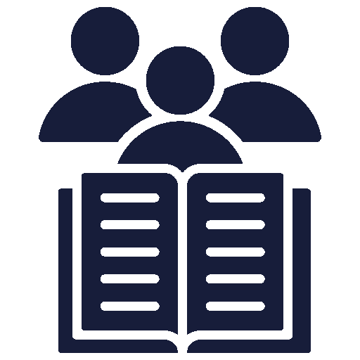 Icon of a yellow person silhouette inside a purple square with rounded corners, resembling a user profile or contact icon.