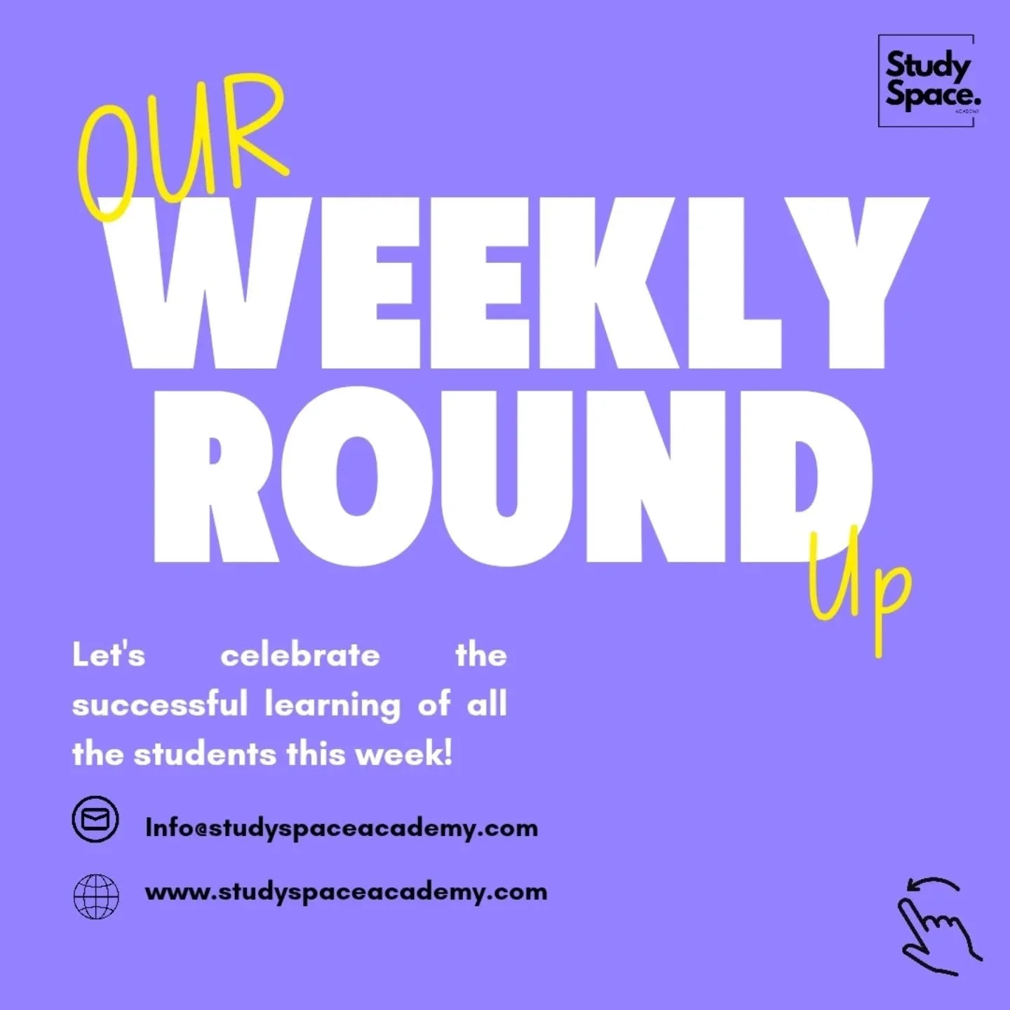 TAKE A LOOK 👀

Our students have been on fire this week with their learning!

Happy weekend everyone 💜