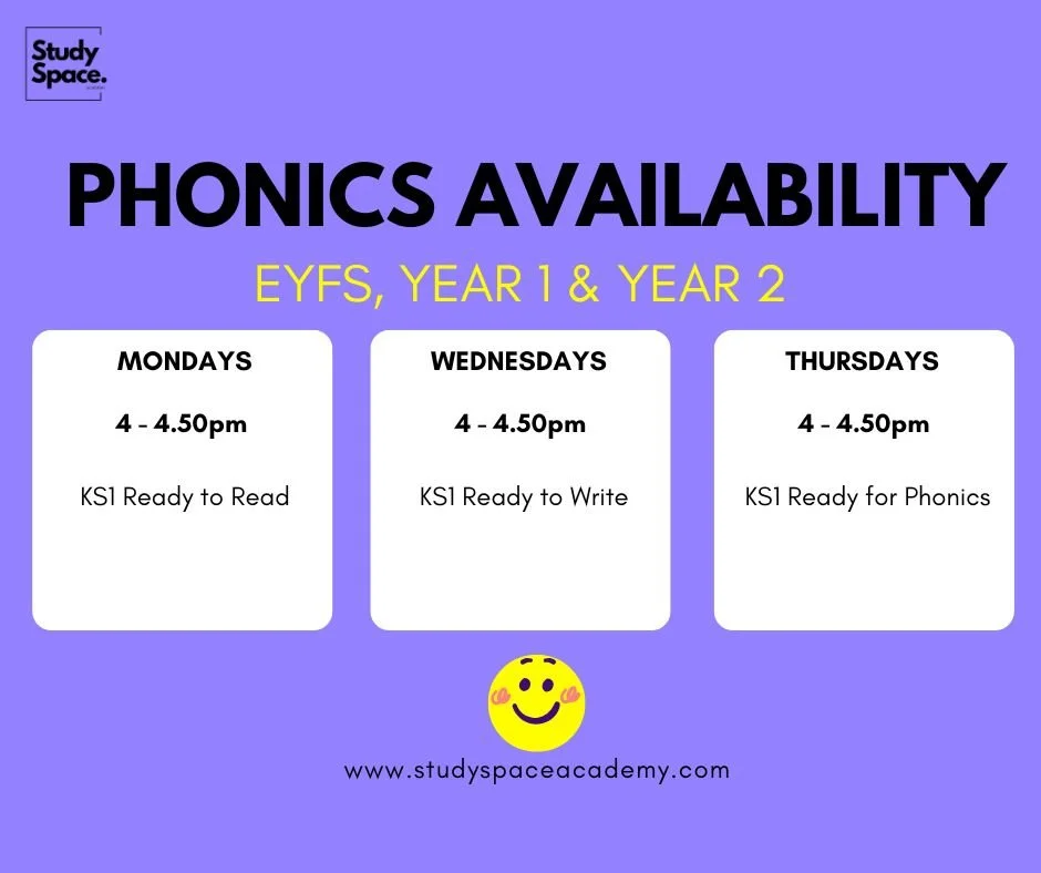 Struggling with tricky sounds at home? We make phonics fun &mdash; not frustrating.

If your child sighs, cries, or gives up when it&rsquo;s time to practise sounds, you&rsquo;re not alone.

At Study Space Academy, we turn phonics into games, challen