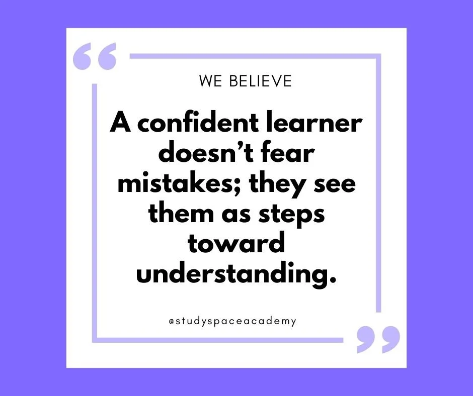 We celebrate mistakes so our students understand that's how we learn 💜