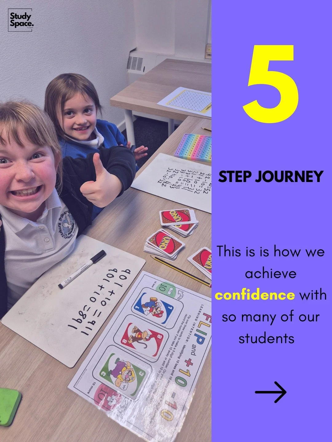 This is why OUR tutoring really works! 

We are not just any tutoring, we are a space that puts the child at the centre of everything we do. 
If you really want your child to feel more confident with their Maths, you need expert tutors who know exact