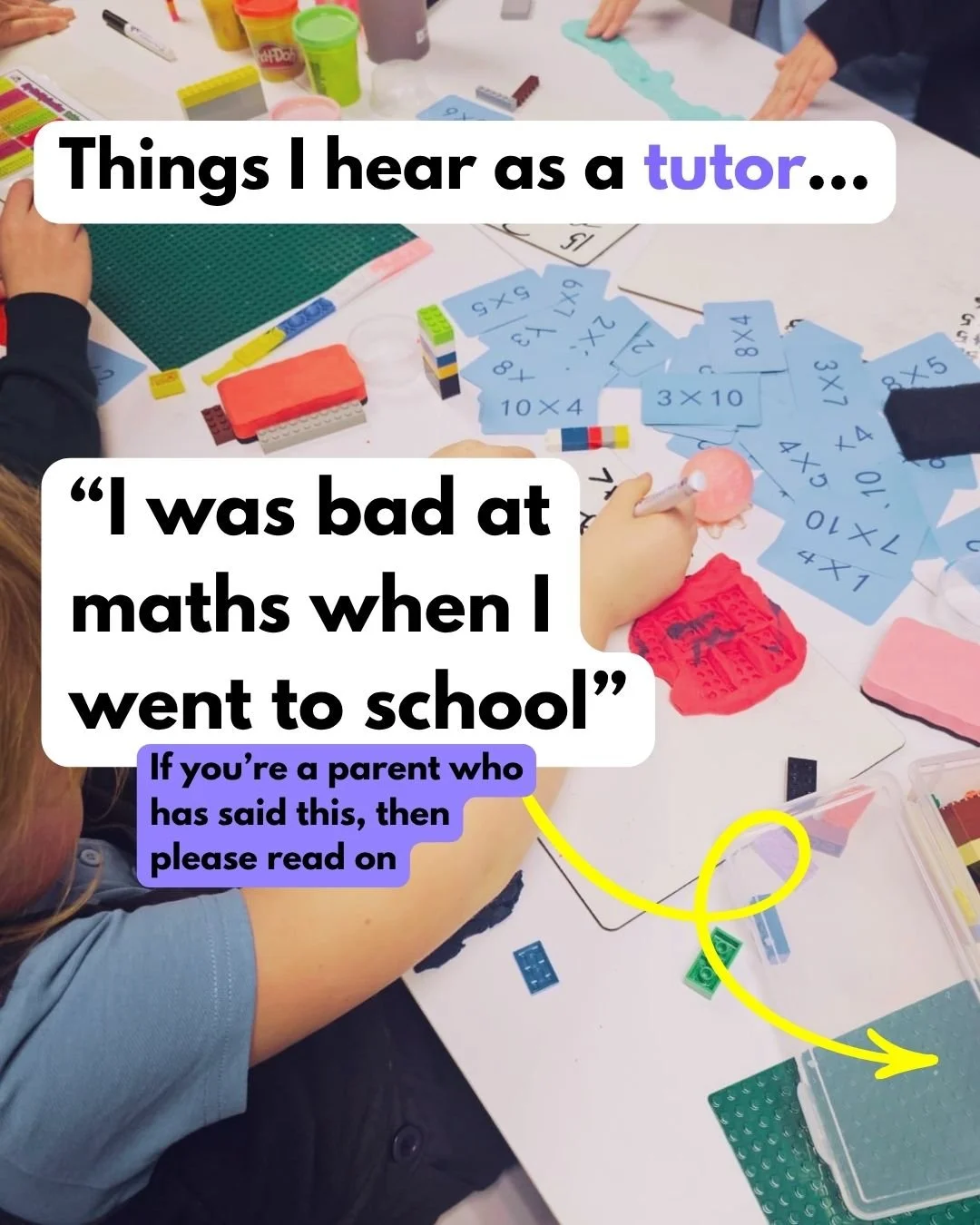 There is more to why your child dislikes Maths.

A child isn't bad at Maths because it runs in the family.

A child can feel negative towards Maths because of their lack of confidence.

Reasons for that are most likely:
☝️They have missed a key skill
