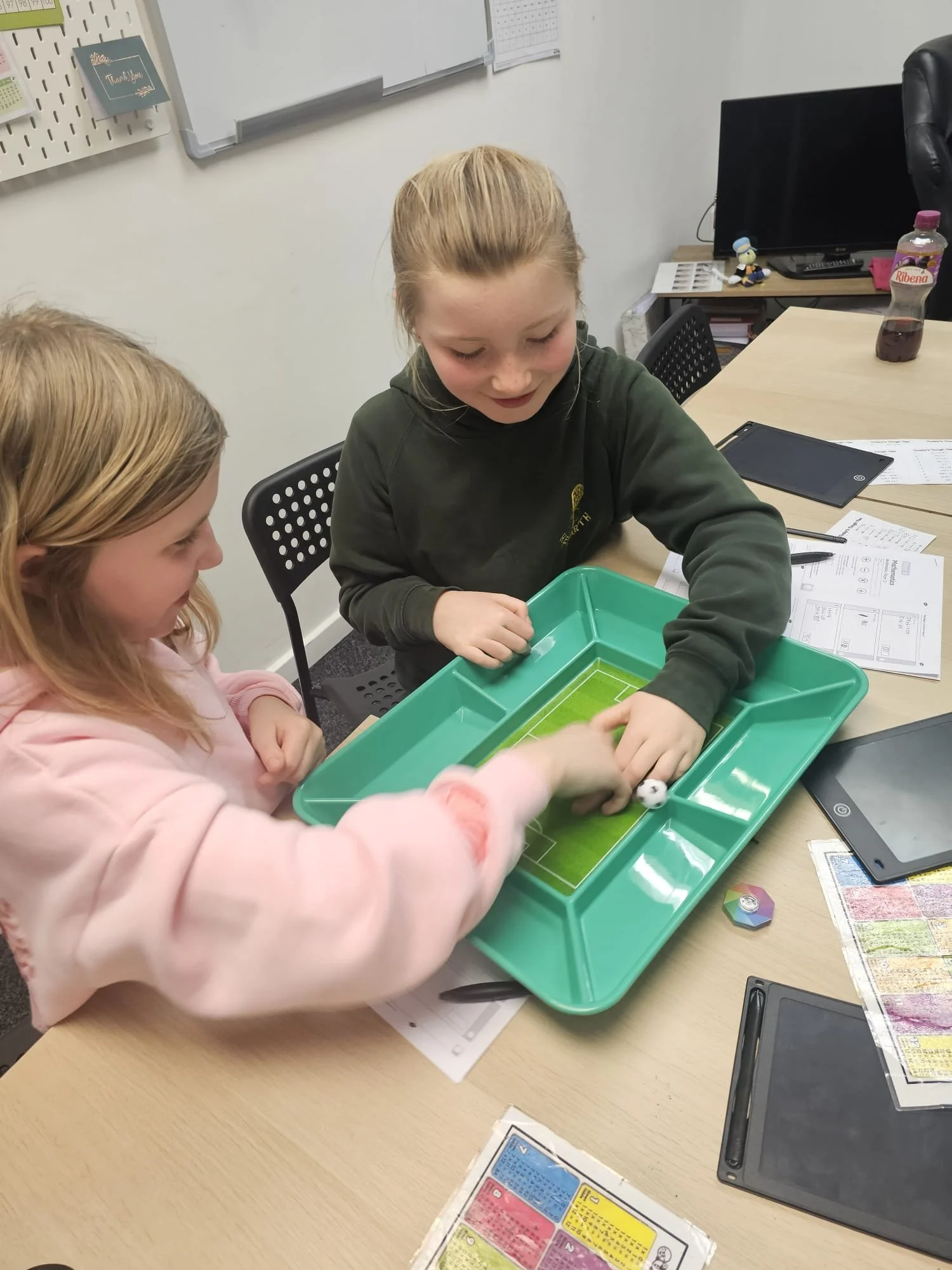 Children learning through a hands-on activity at Study Space Academy's Alternative Provision