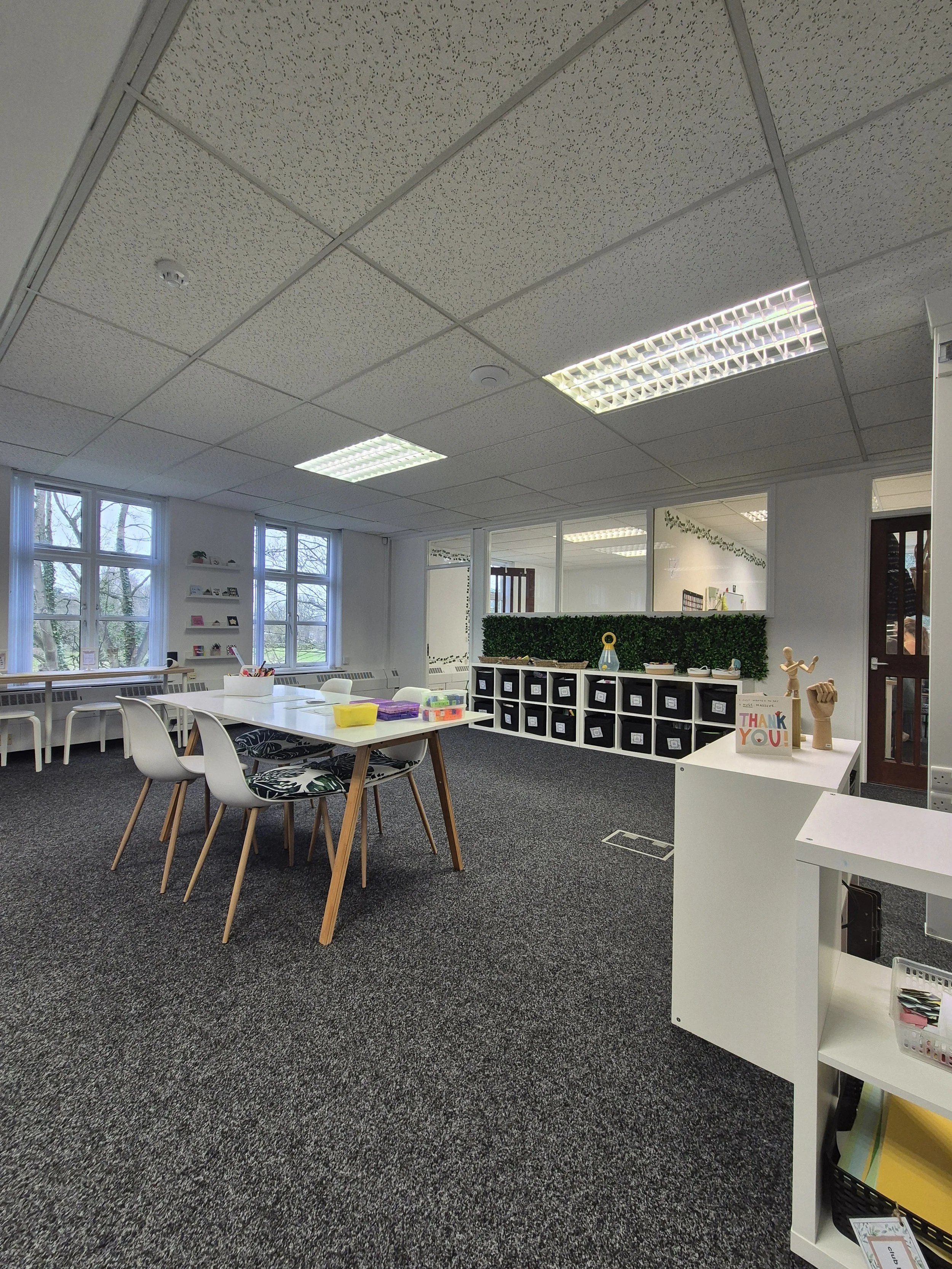 Alternative Provision learning space at Study Space Academy in Eastham, Wirral