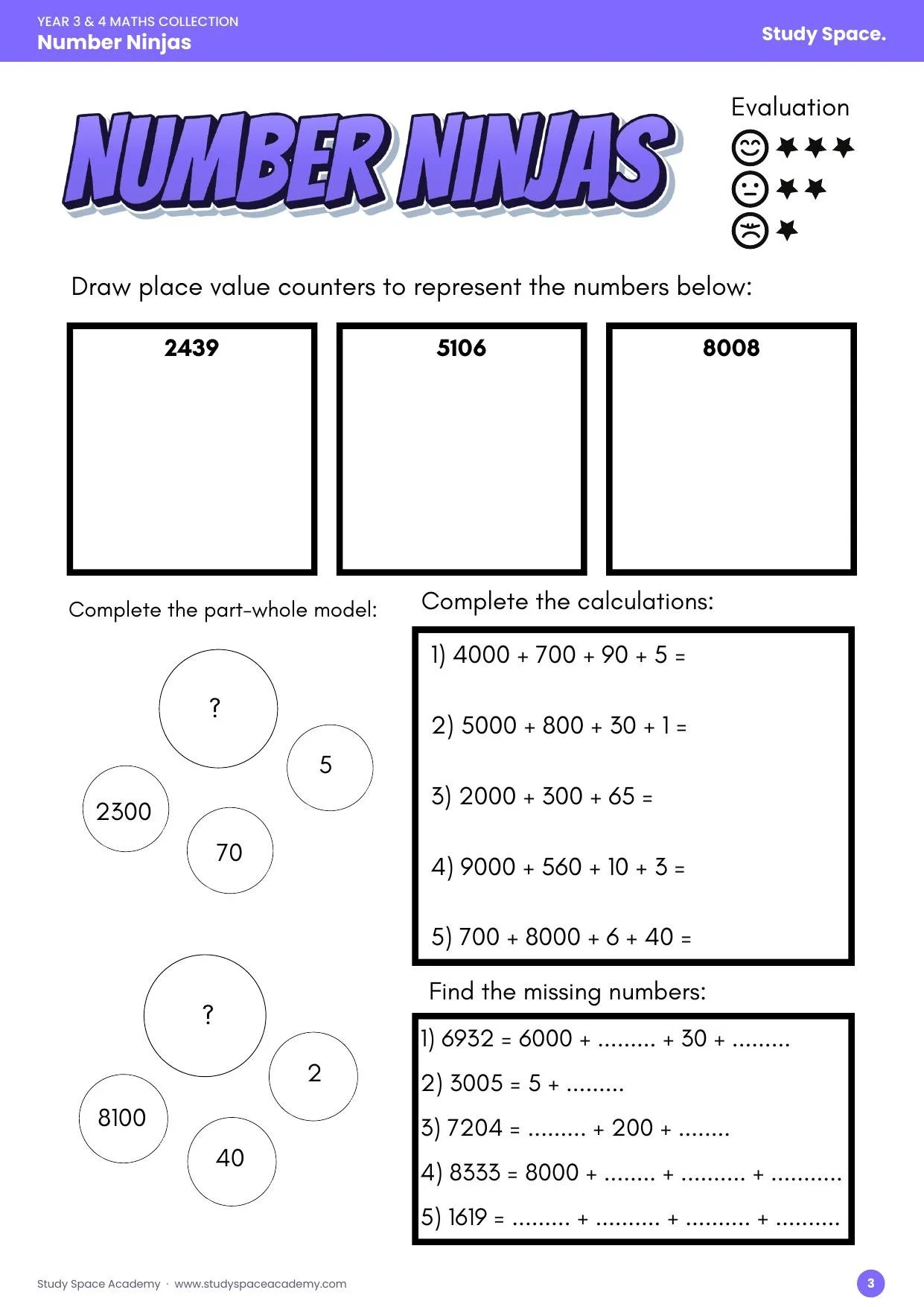 Year 3 & 4 Maths Collection - 3_number_ninjas.jpg