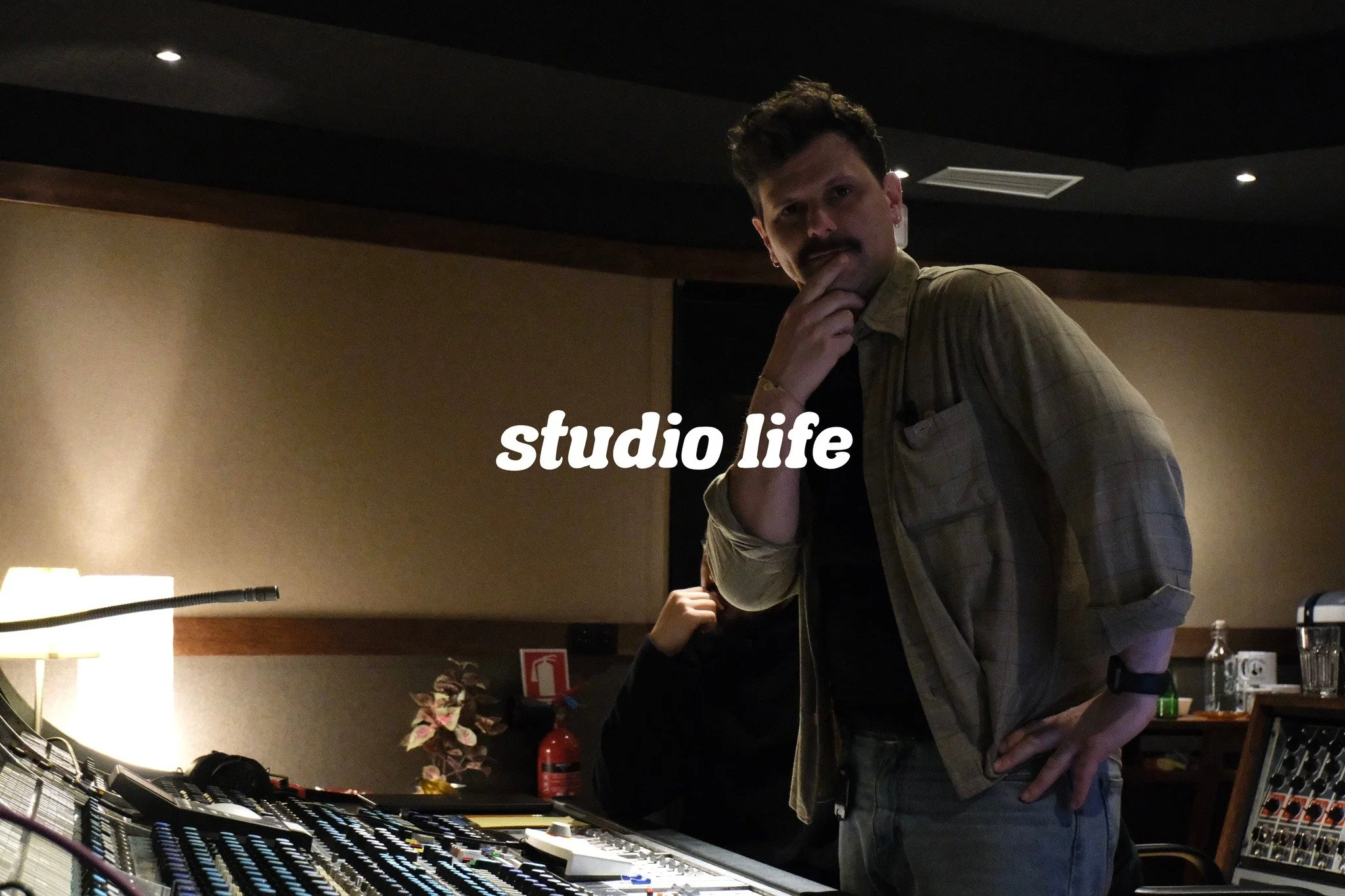 a day in the life of a recording studio.
