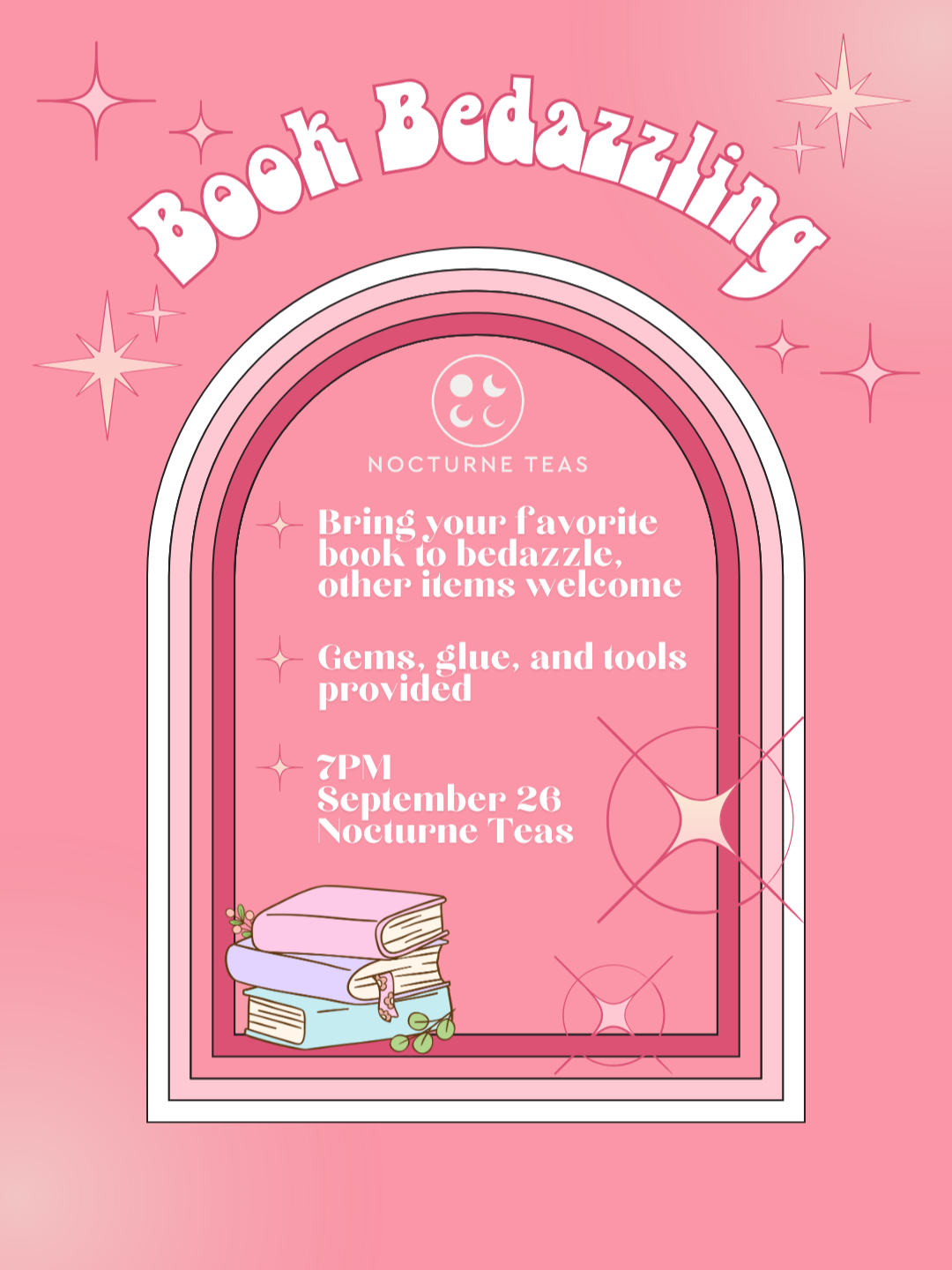 Book Bedazzling