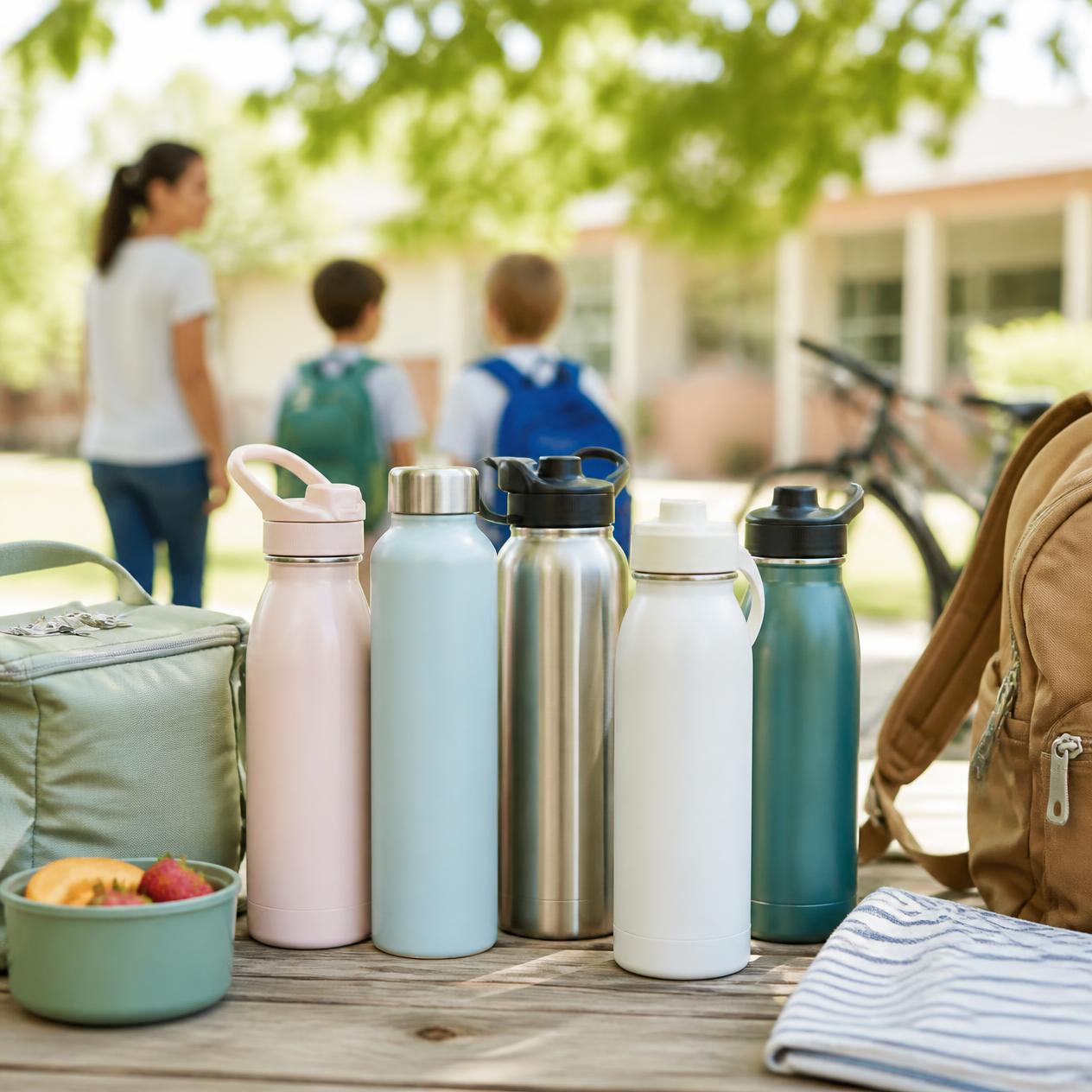 Best Water Bottles for Kids &amp; Families: 5 Picks for School, Sports &amp; Busy Days
