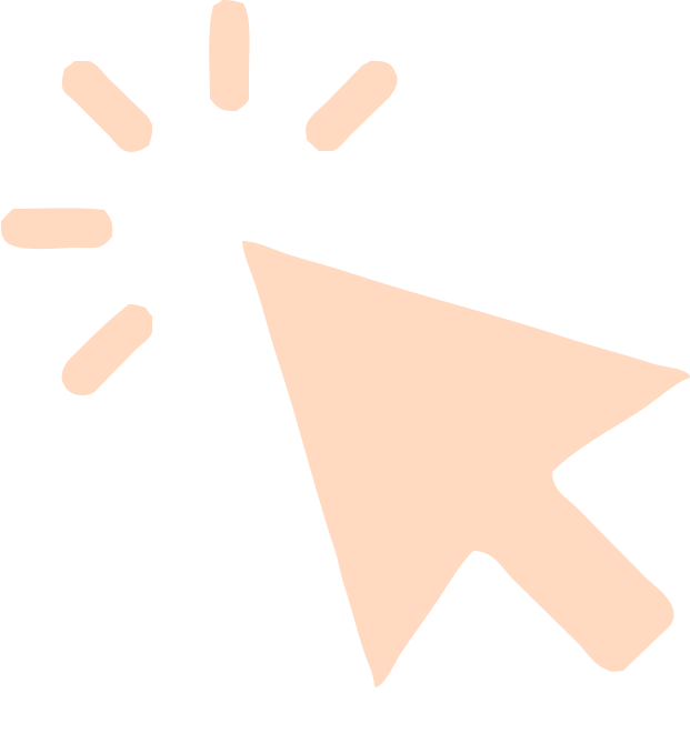 pink decorative arrow cursor
