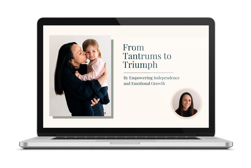 Slideshow image for course on how to stop temper tantrums in three year olds.